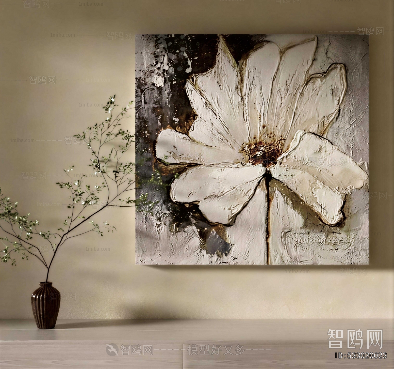 Wabi-sabi Style Painting