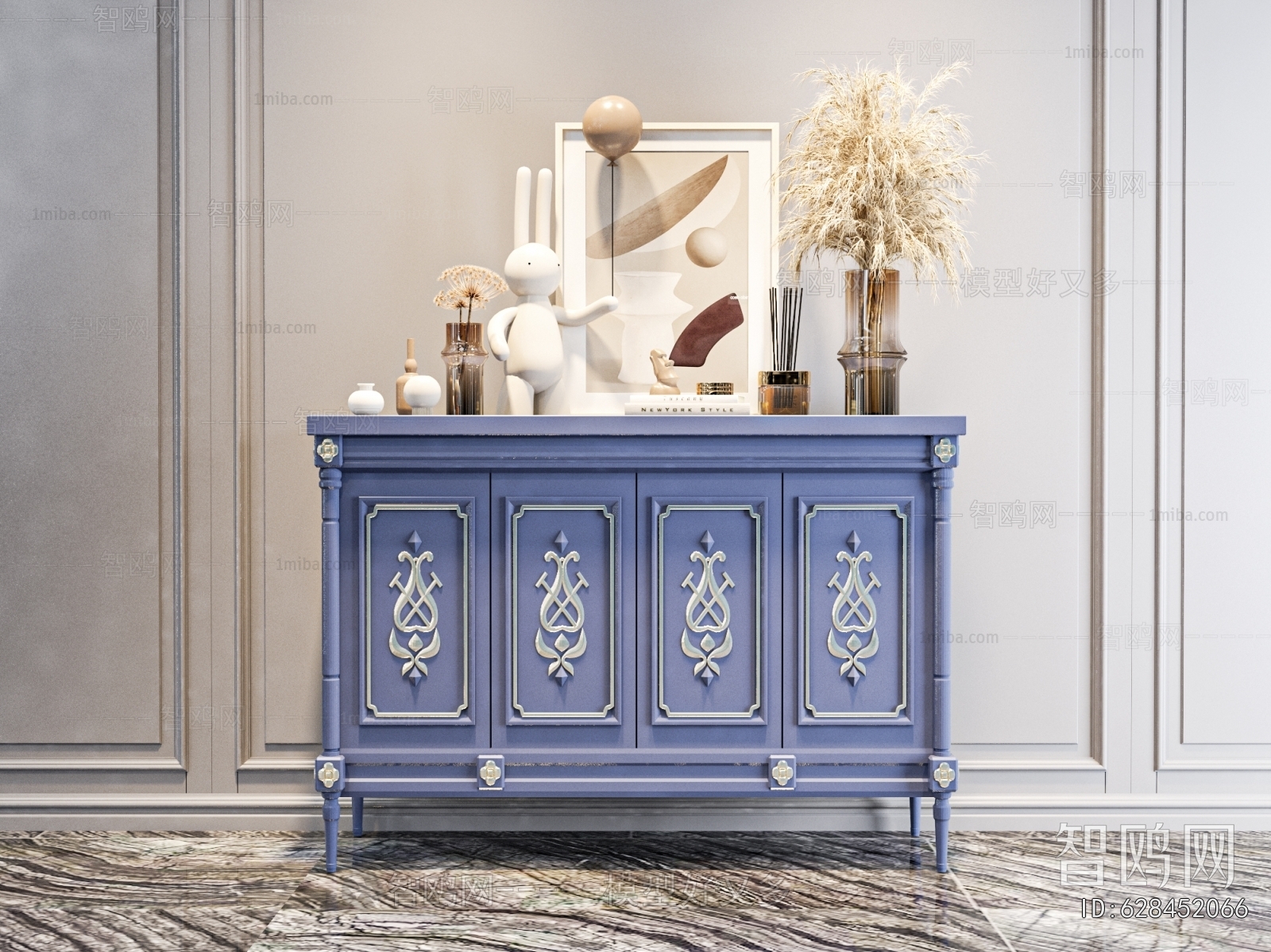 European Style Side Cabinet