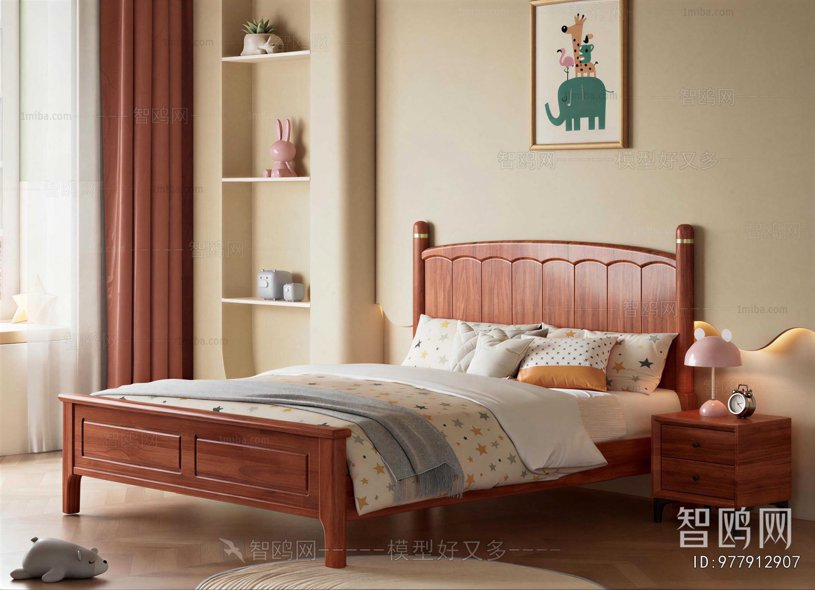 Modern Double Bed