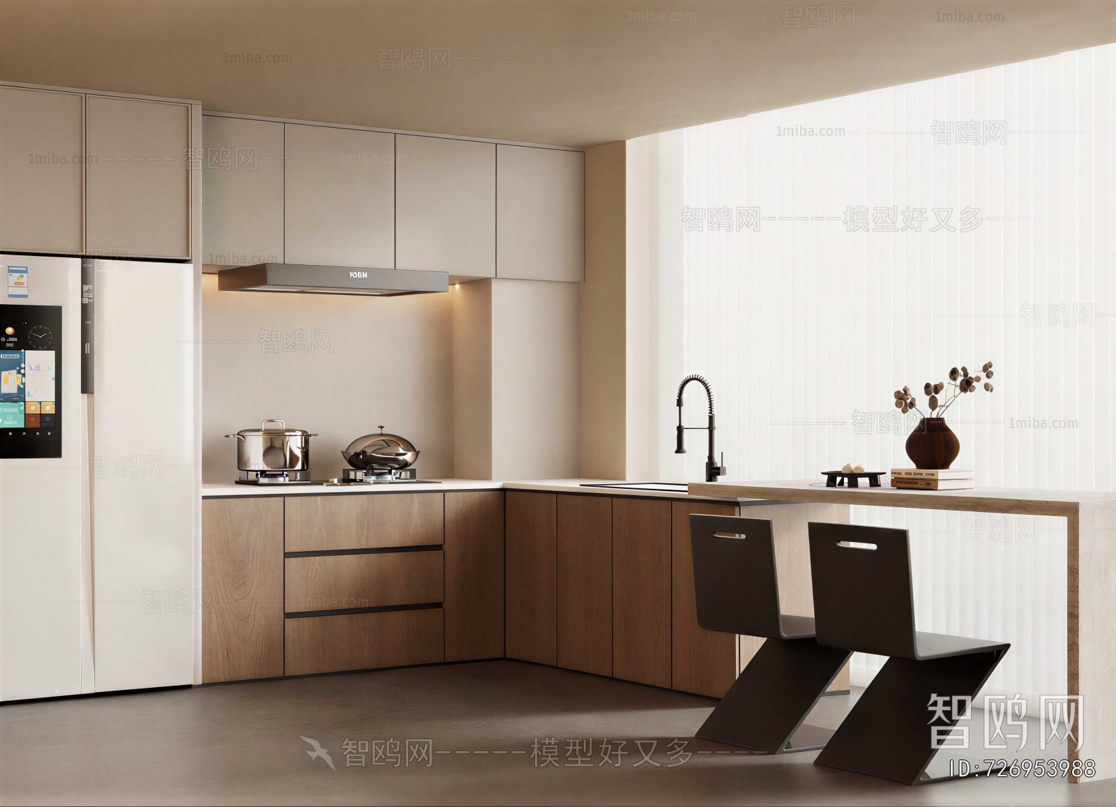Modern Open Kitchen