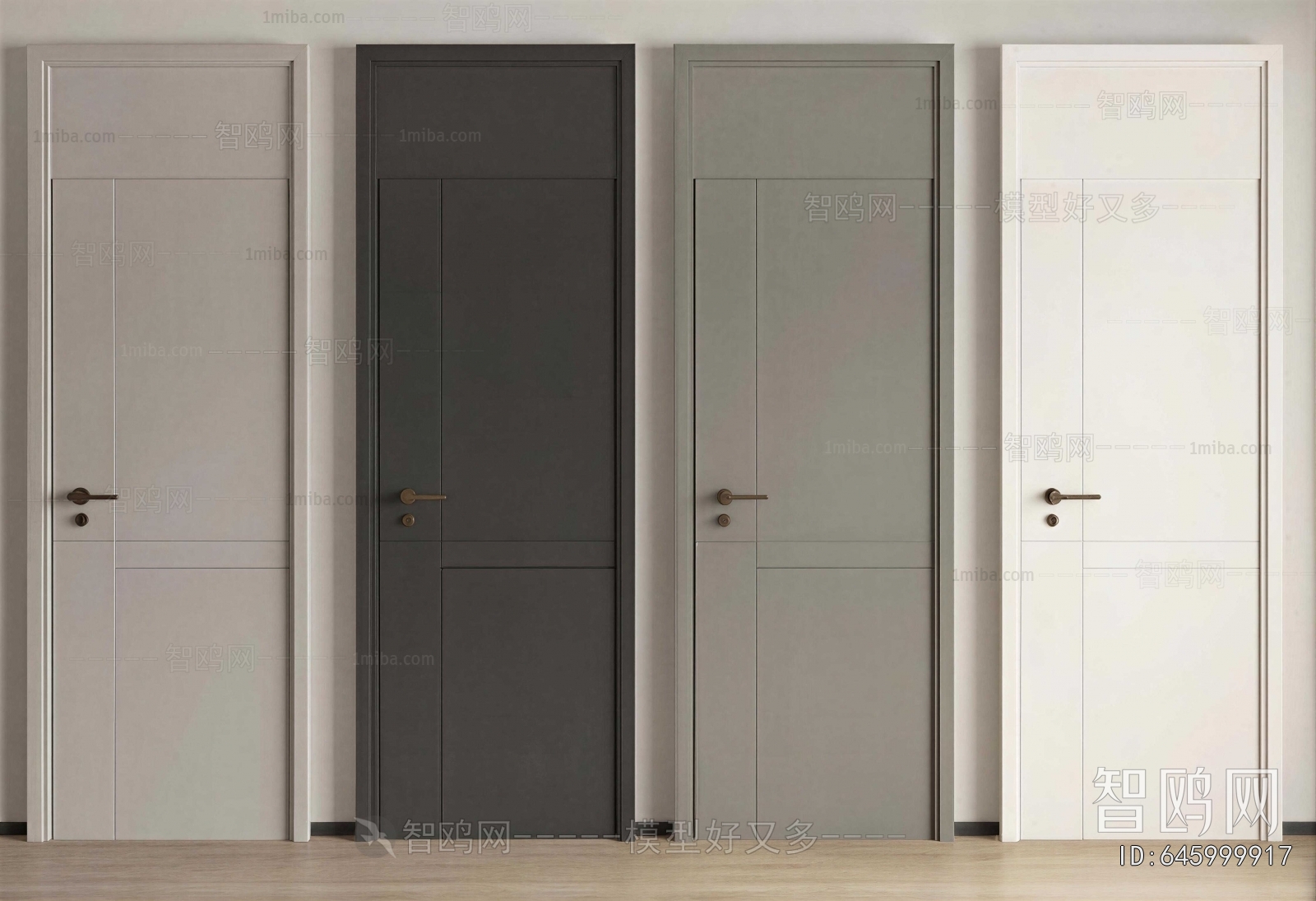 Modern Single Door