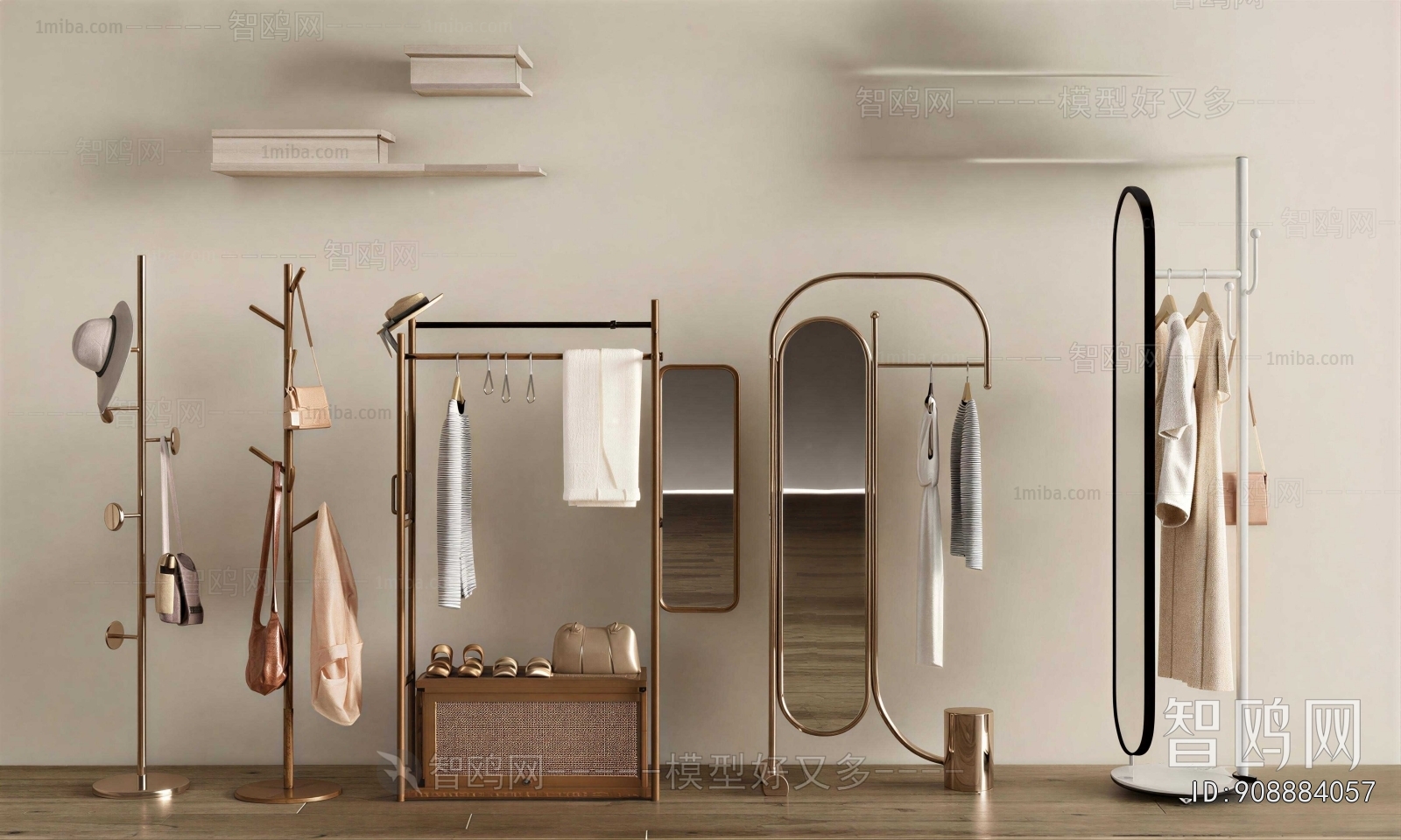 Modern Coat Hanger