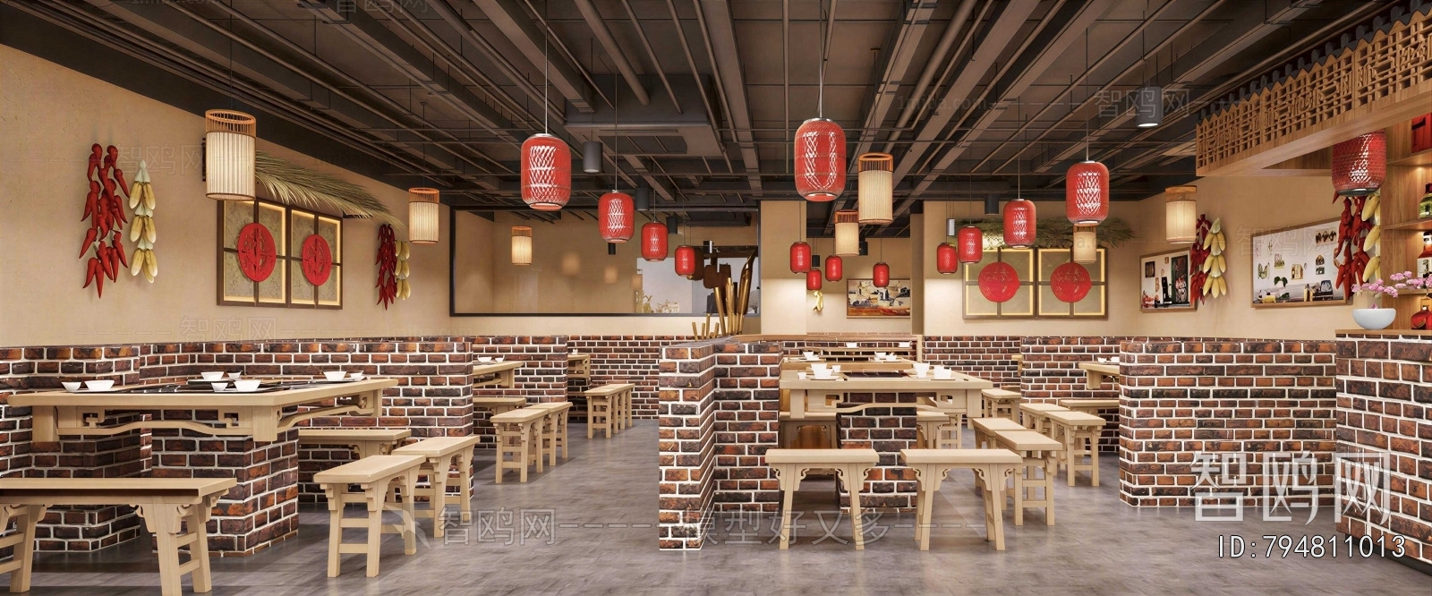 New Chinese Style Catering Space