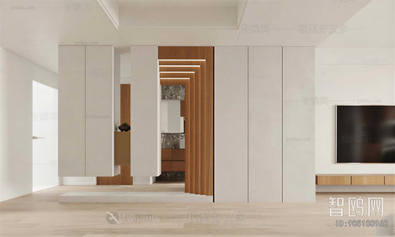 Modern Hallway