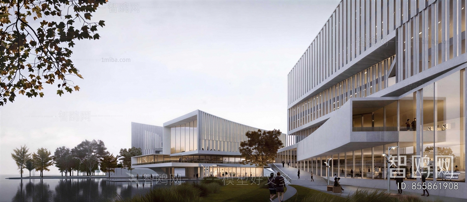 Modern Appearance Of Commercial Building