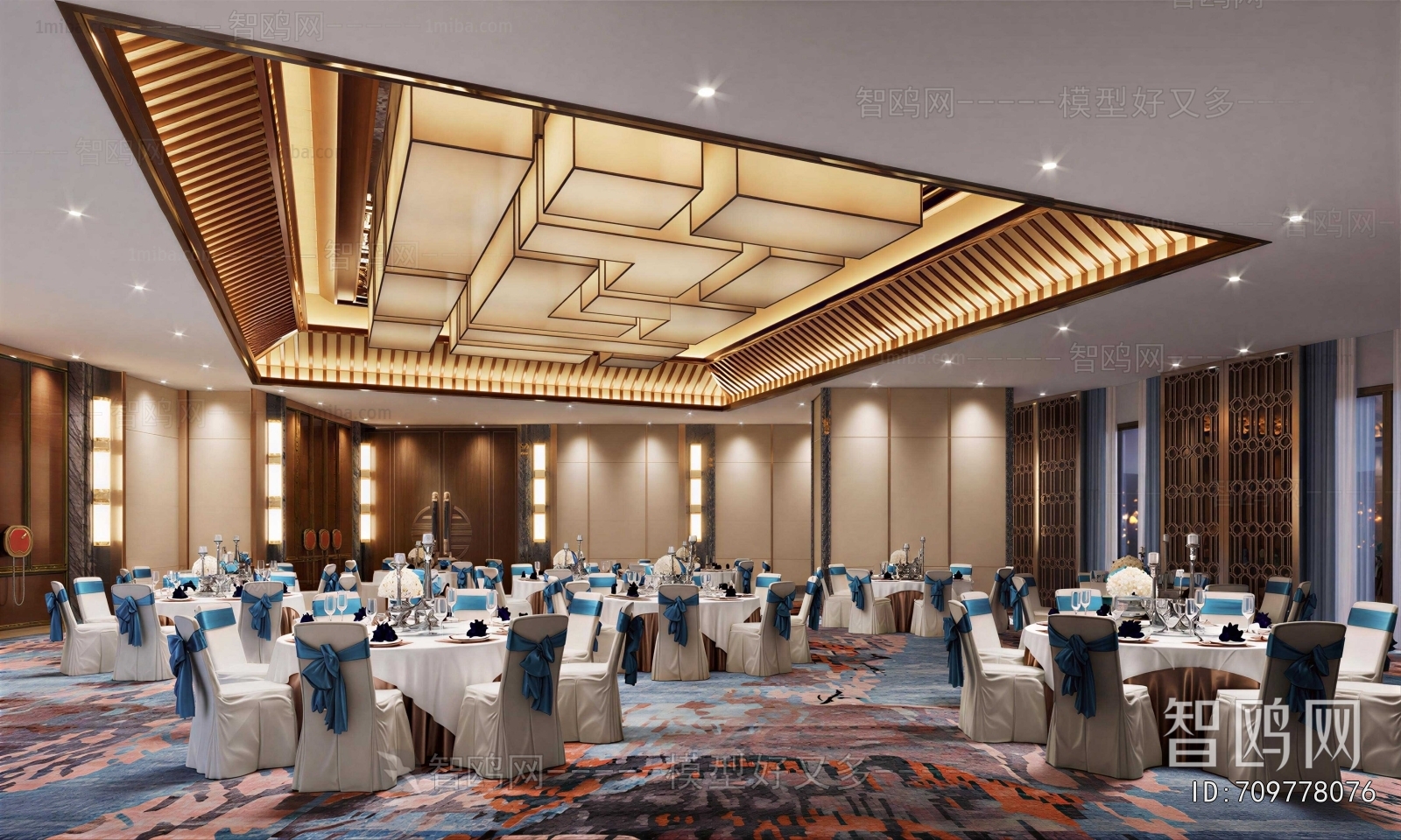 New Chinese Style Banquet Hall