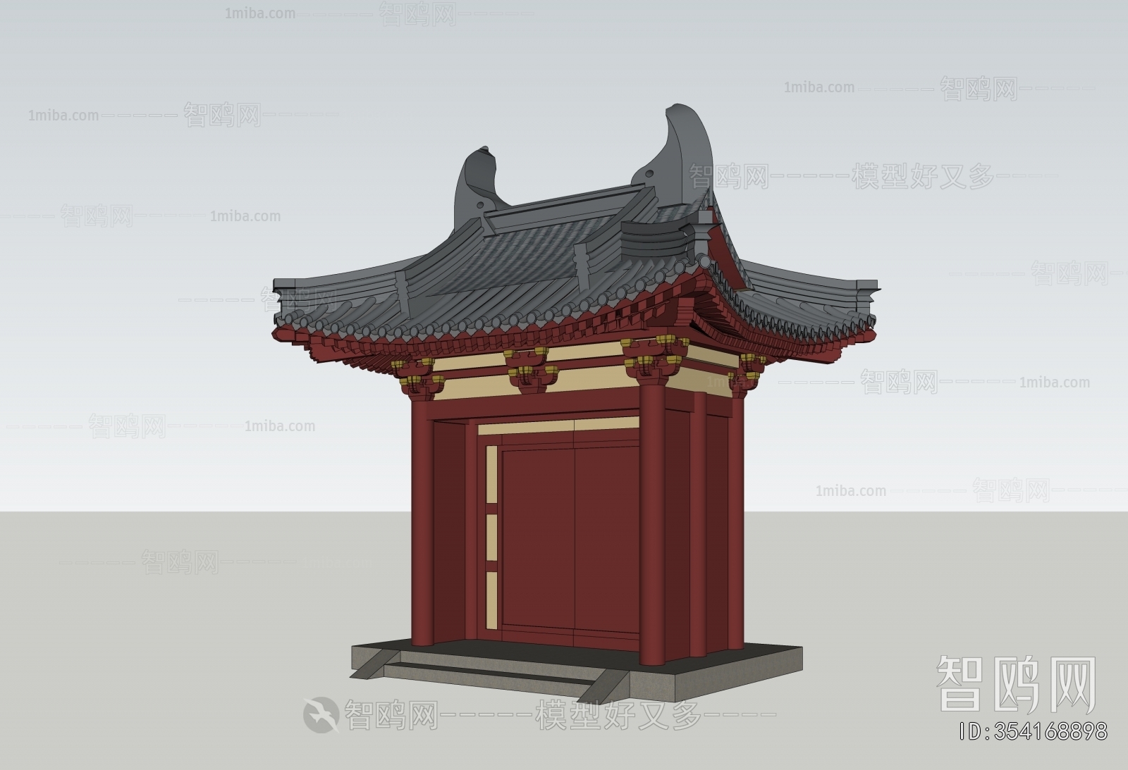Chinese Style Ancient Architectural Buildings