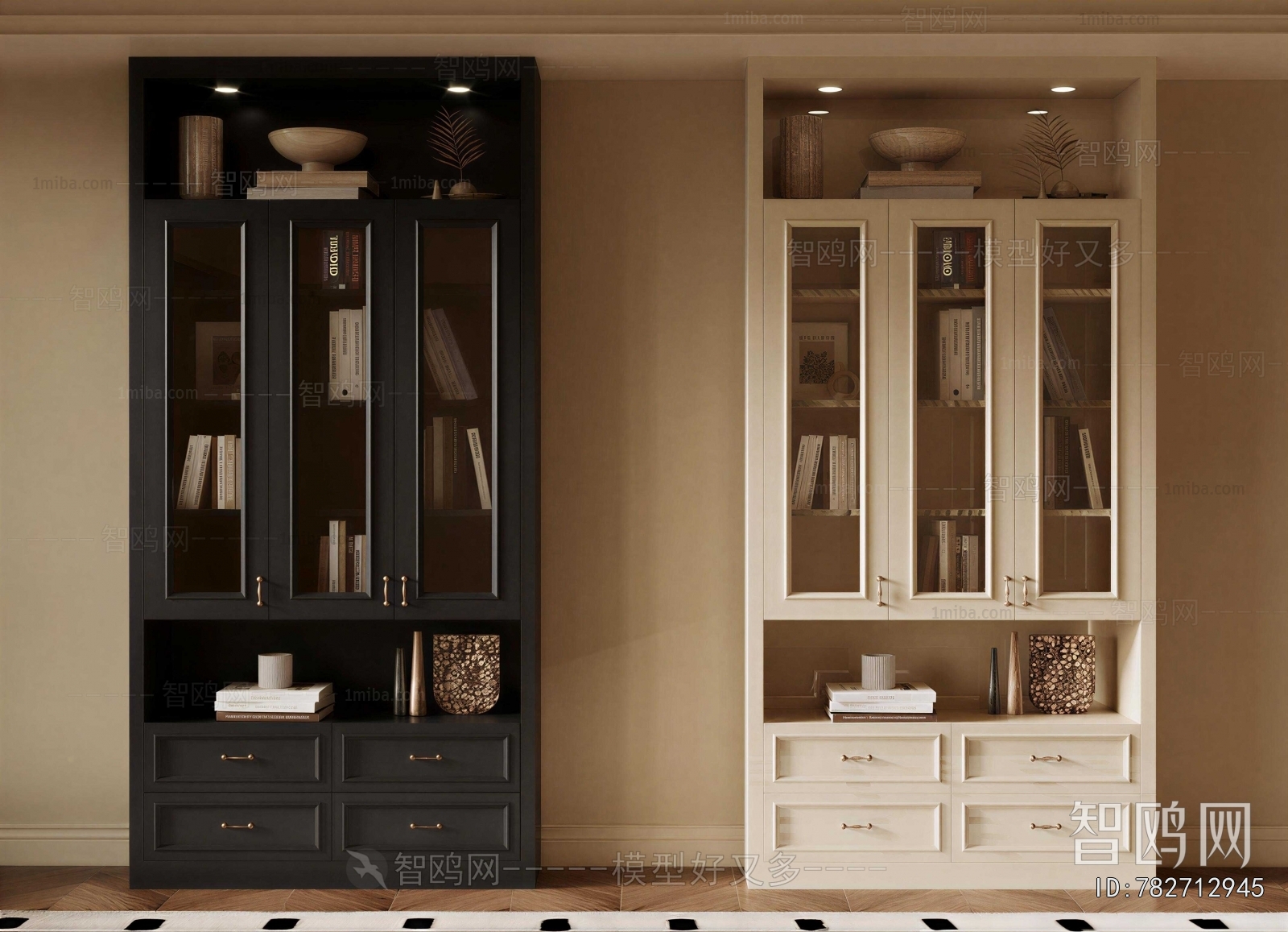 French Style Bookcase