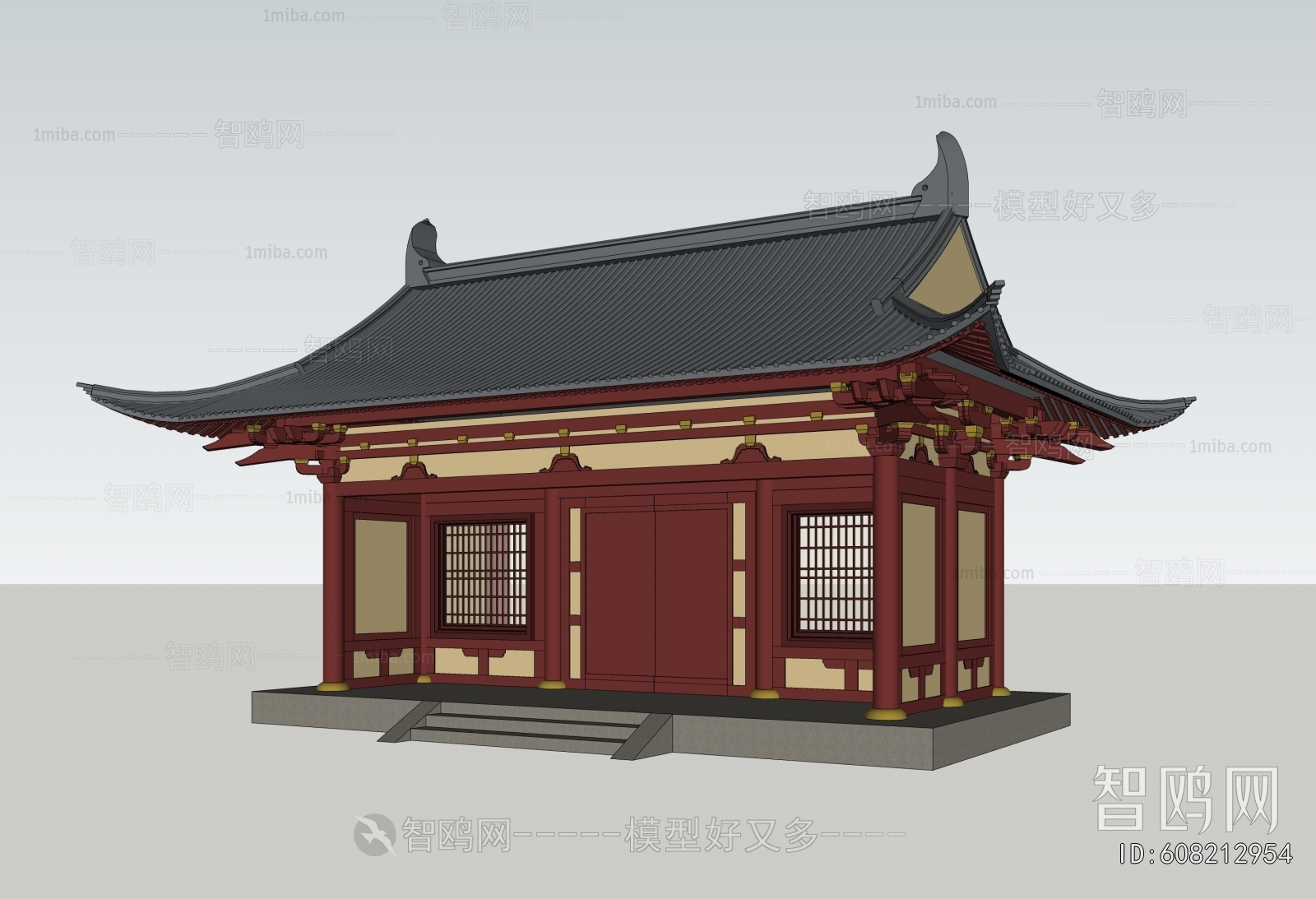 Chinese Style Ancient Architectural Buildings