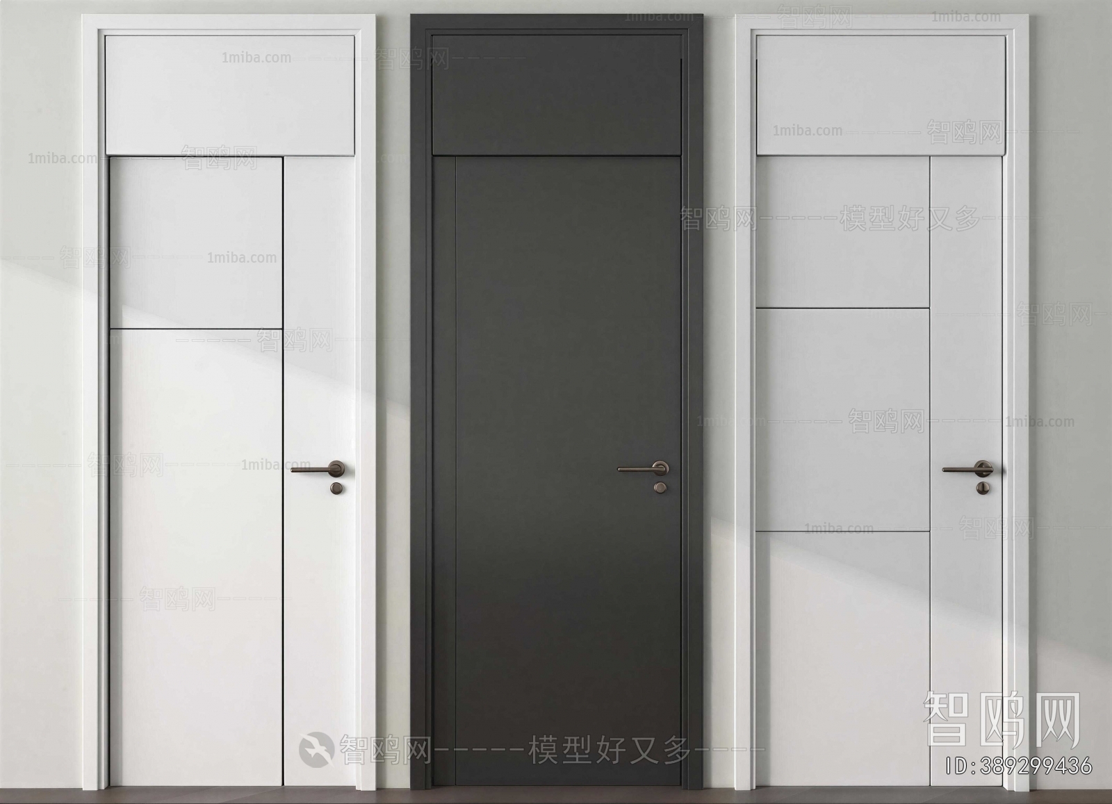 Modern Single Door