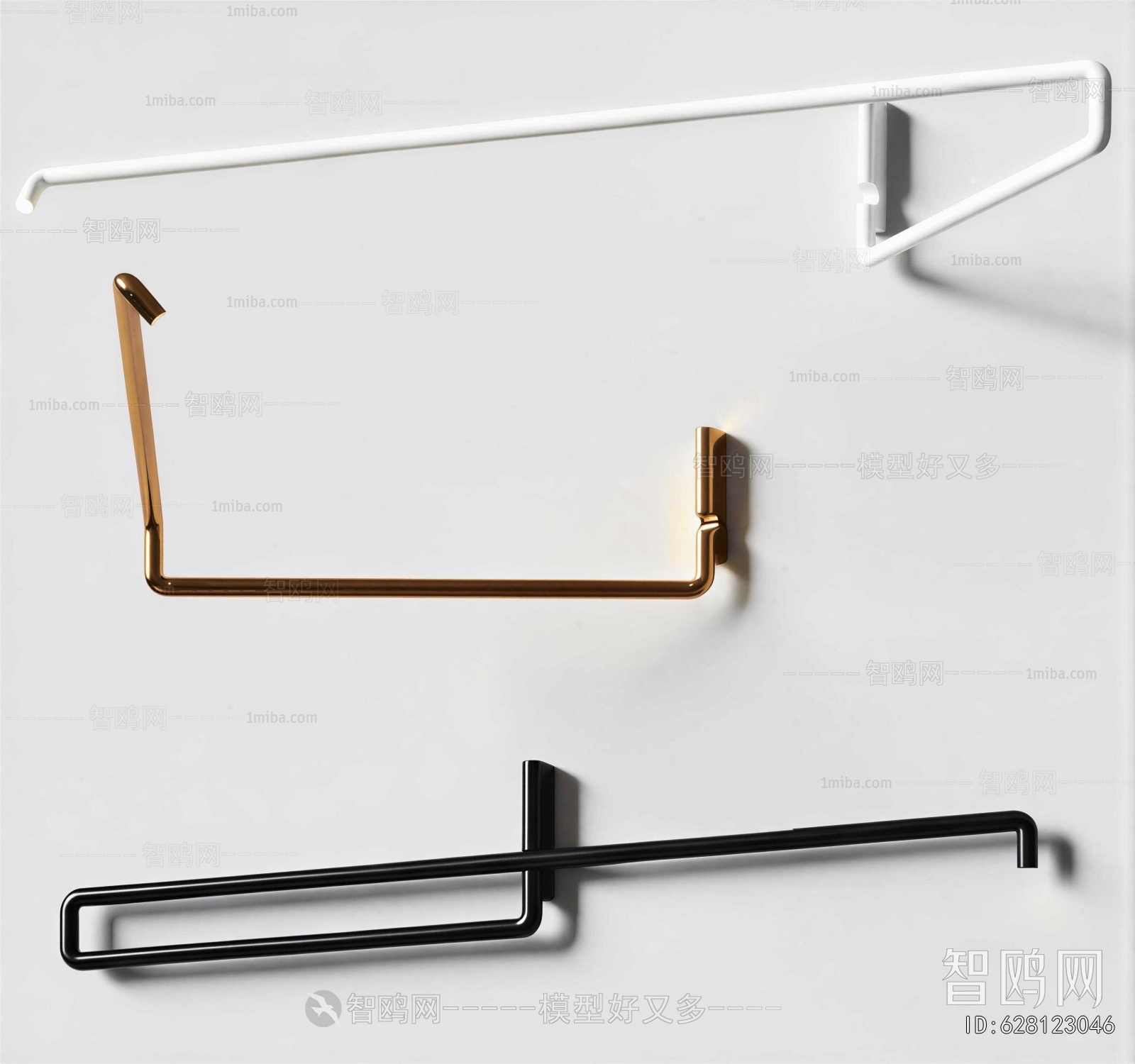 Modern Bathroom Rack