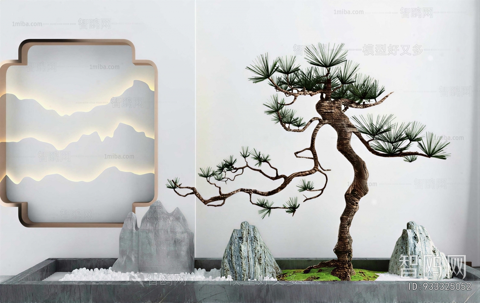 New Chinese Style Plant Landscaping