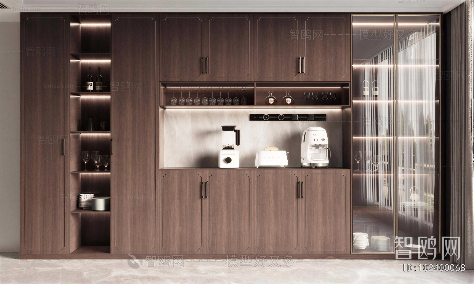 New Chinese Style Sideboard