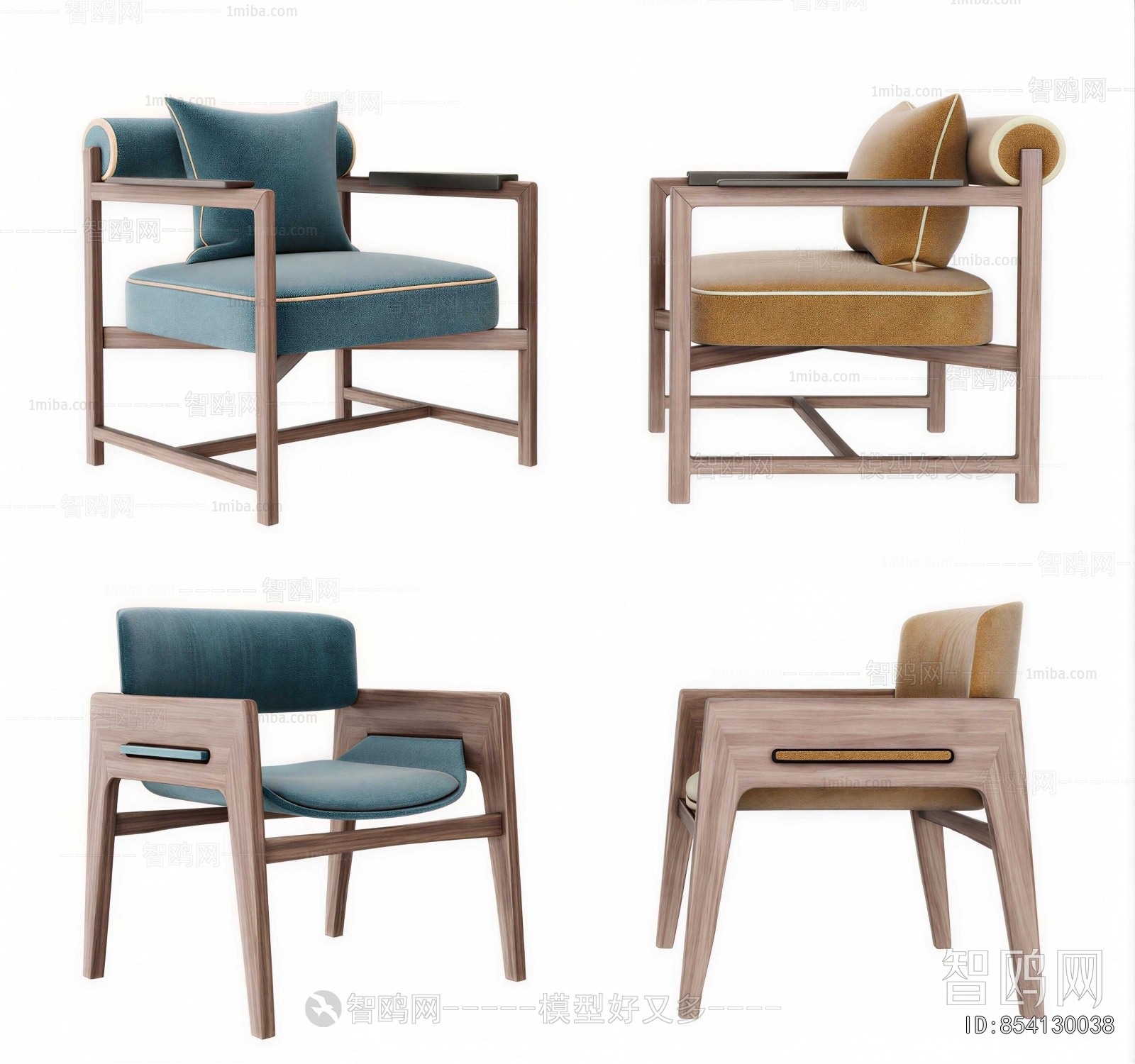 New Chinese Style Lounge Chair