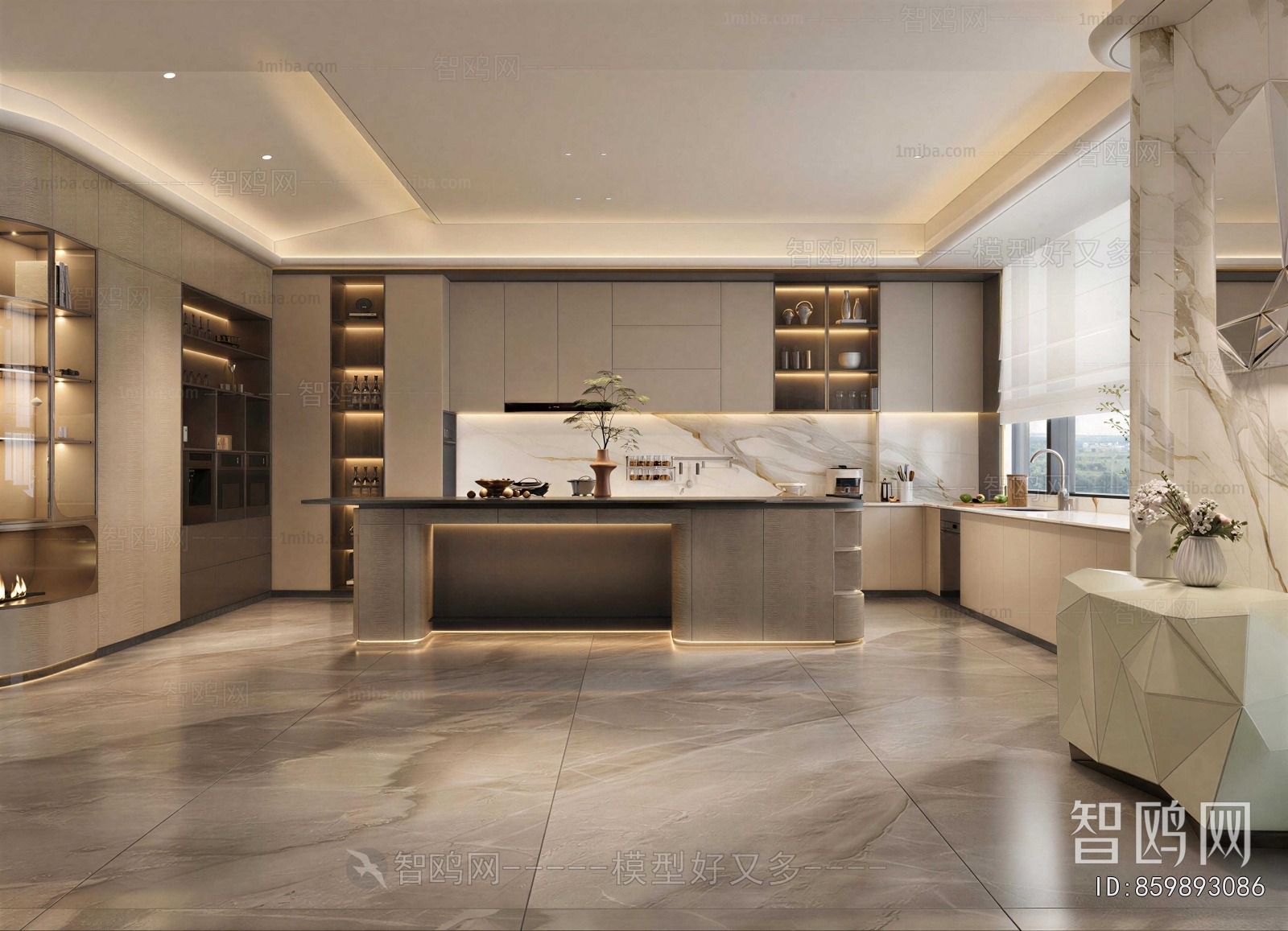 Modern The Kitchen