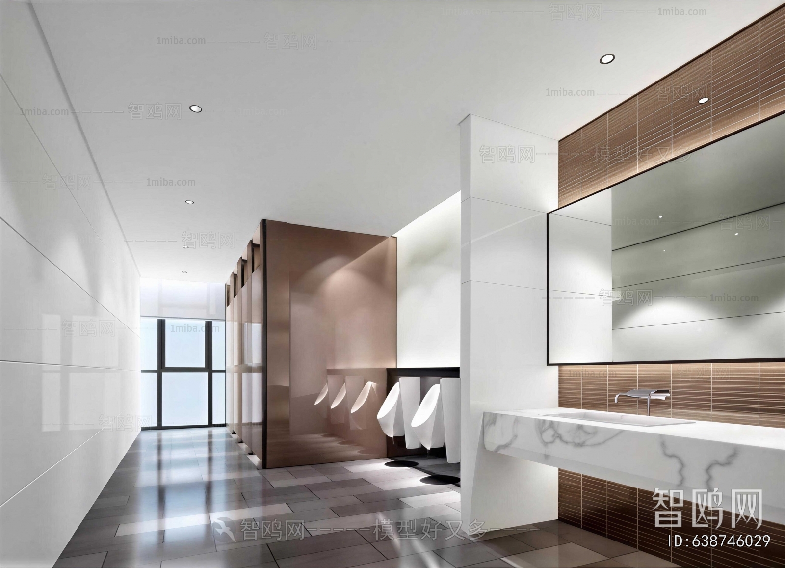 Modern Public Toilet
