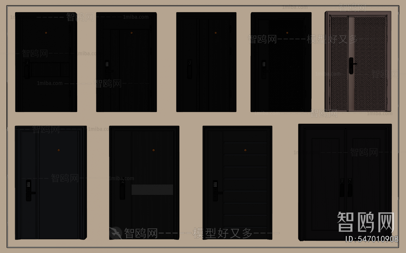 Modern Entrance Door