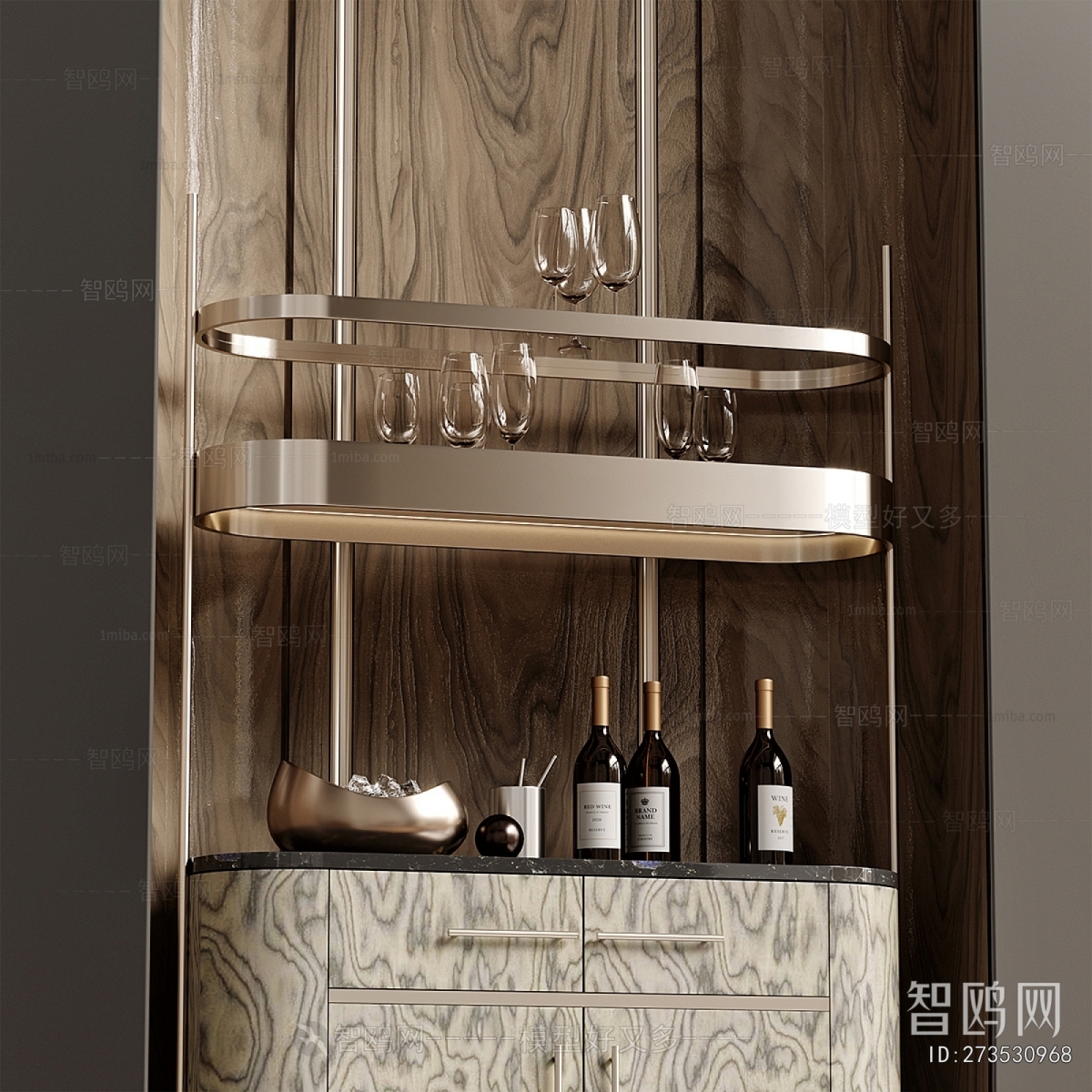 Modern Wine Rack