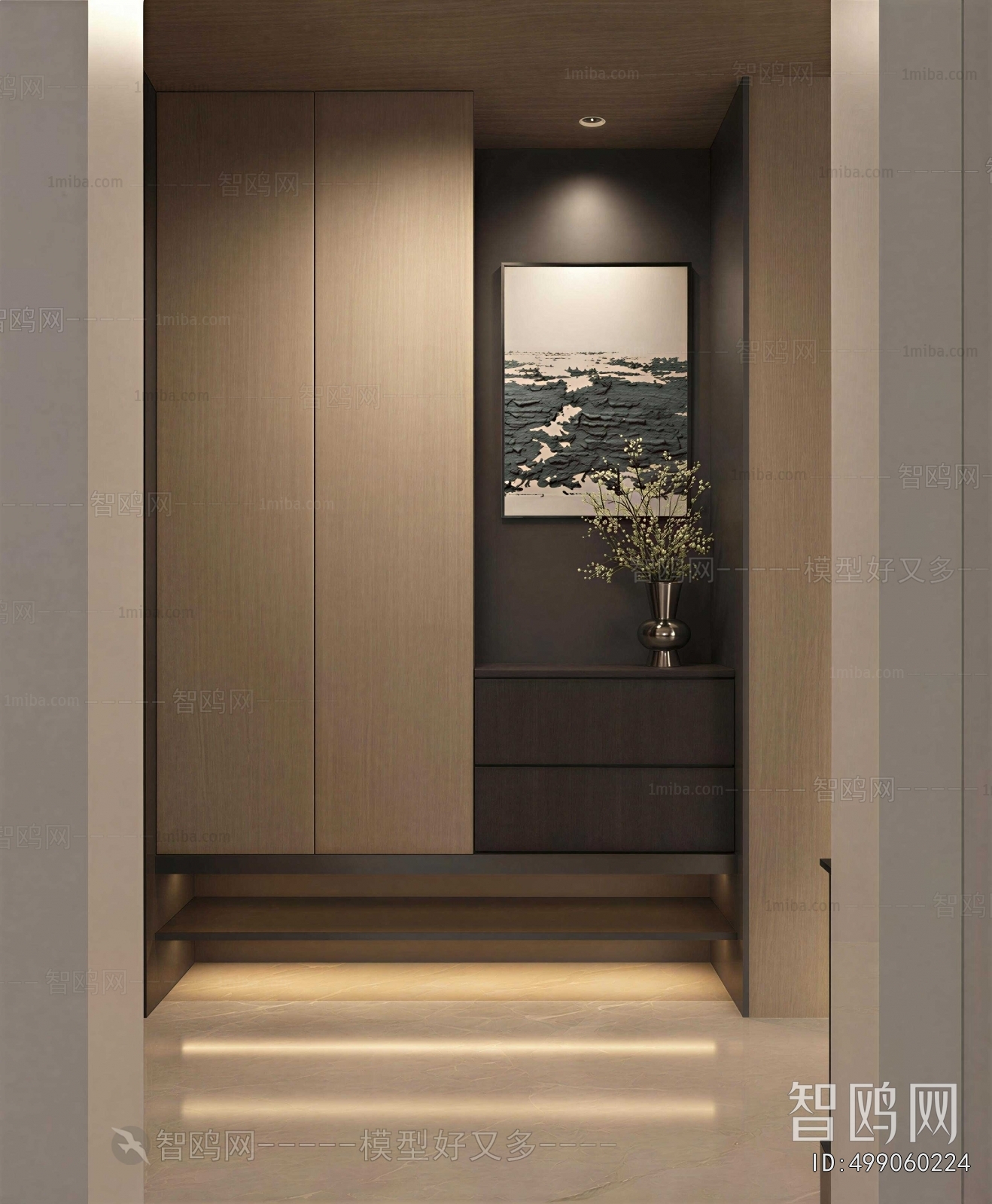 New Chinese Style Entrance Cabinet
