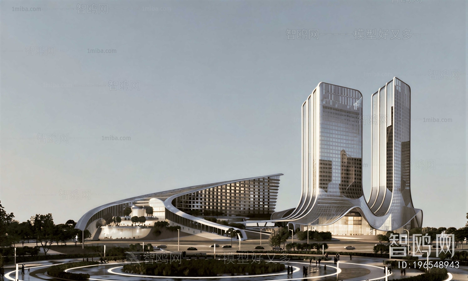 Modern Appearance Of Commercial Building