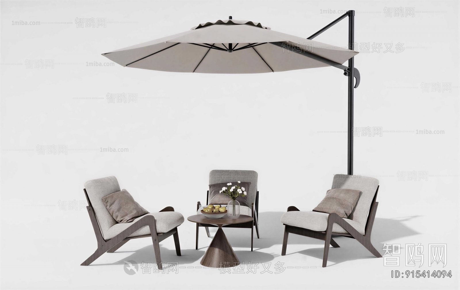 Wabi-sabi Style Outdoor Chair