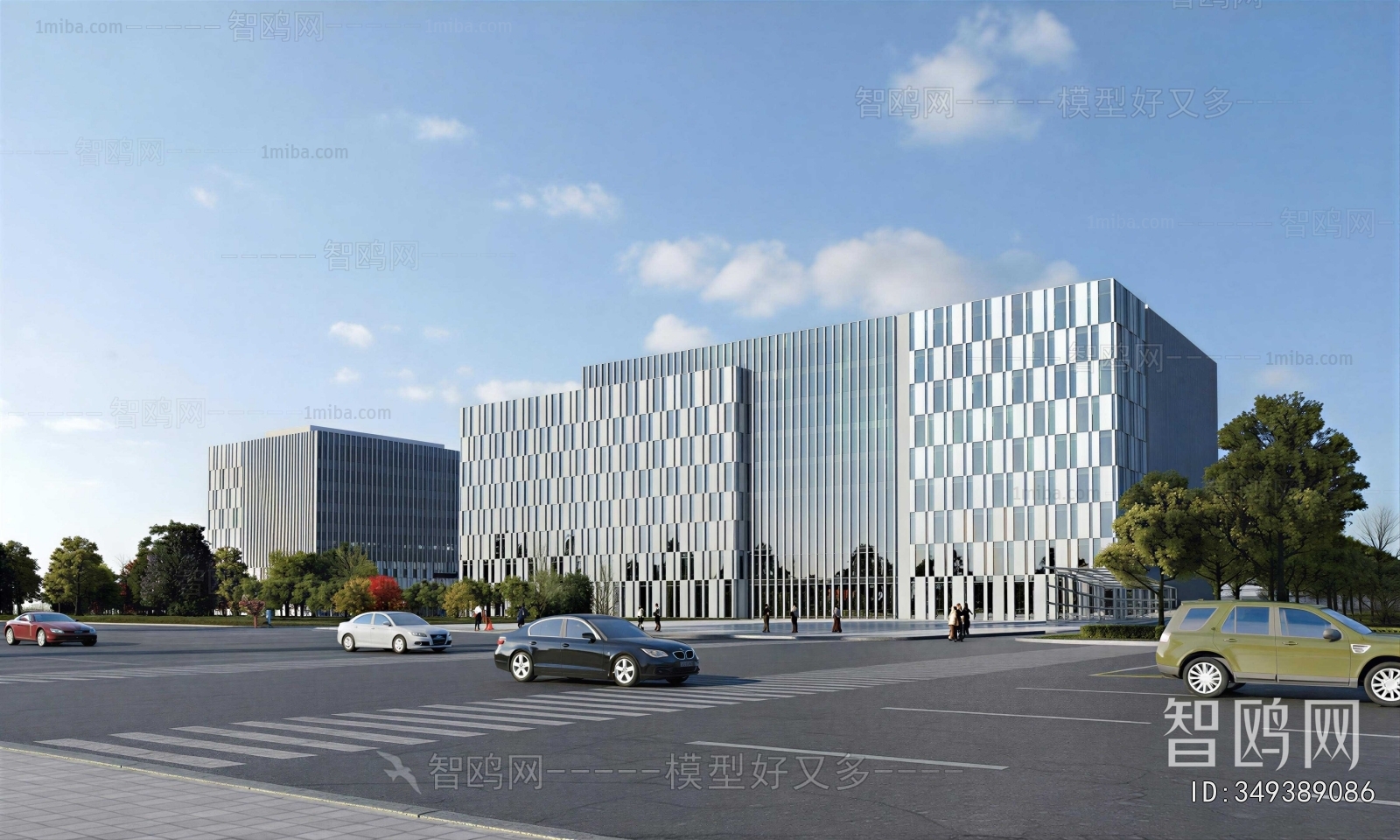 Modern Appearance Of Commercial Building