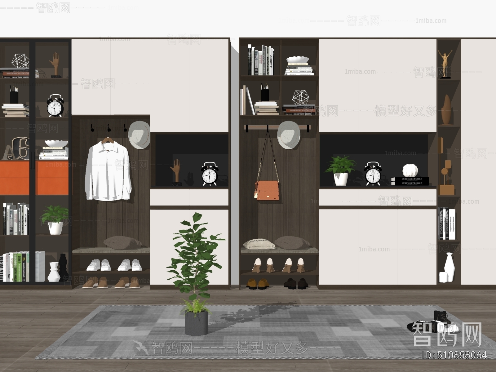 Modern Shoe Cabinet