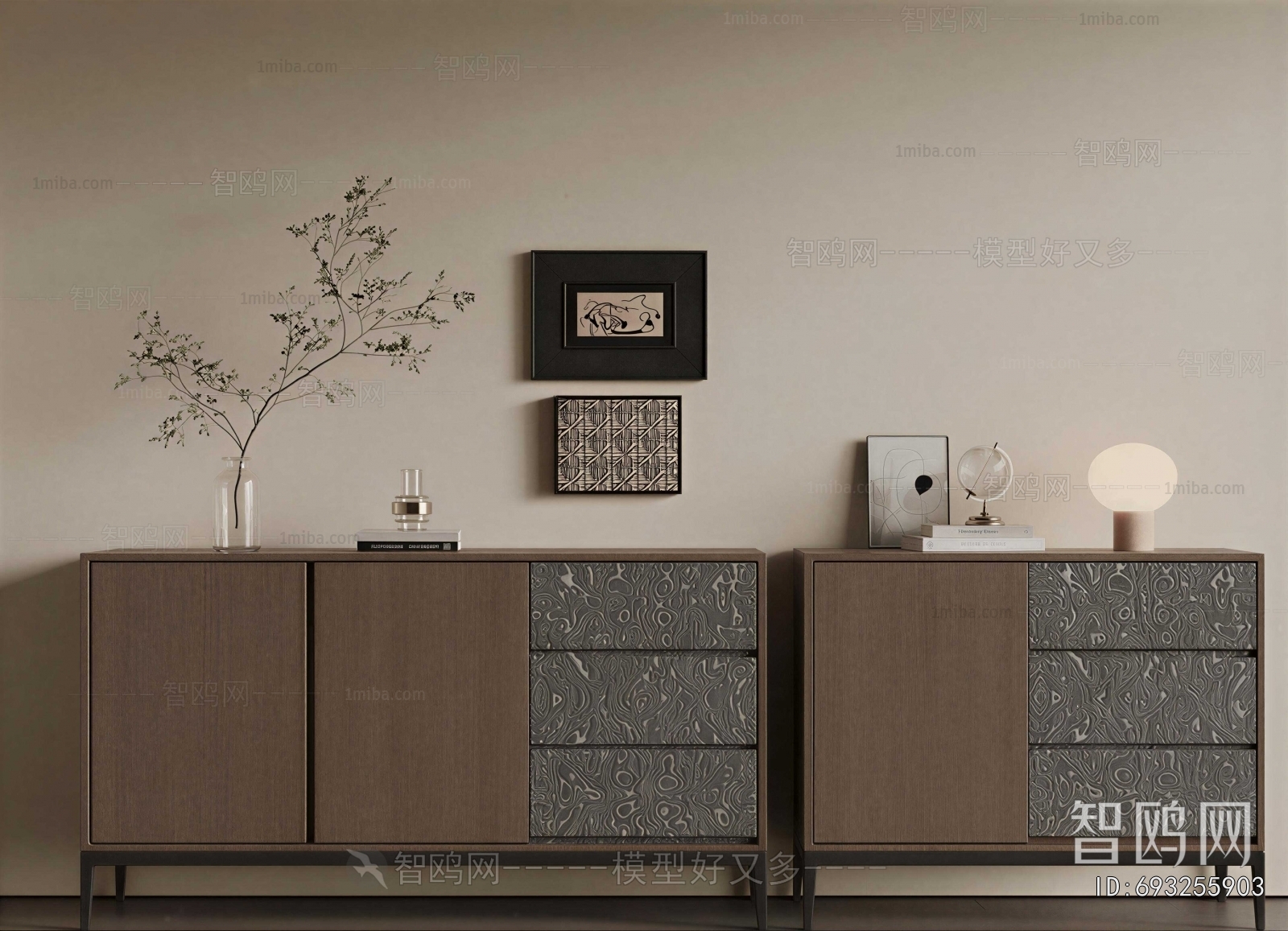 Modern Side Cabinet