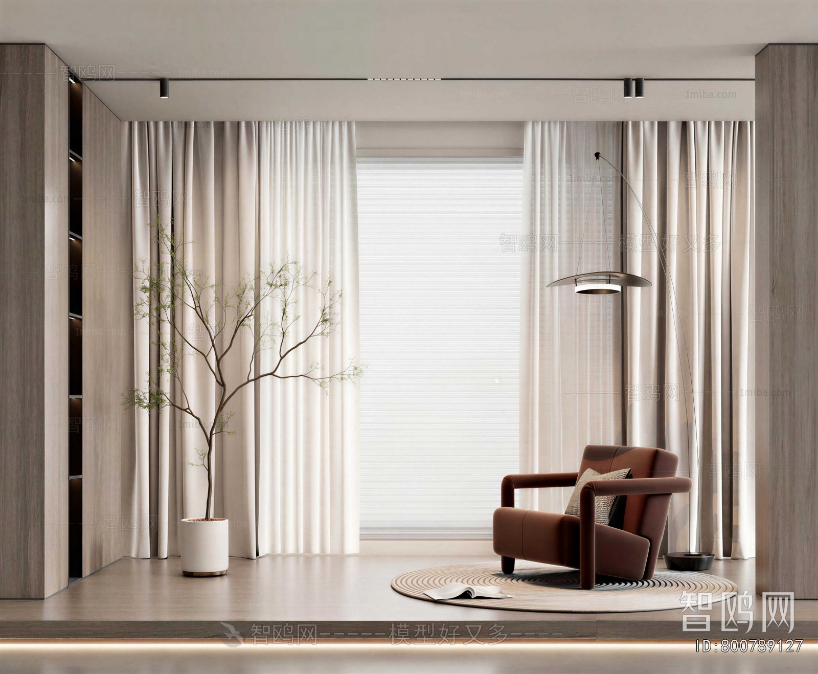 Modern The Curtain