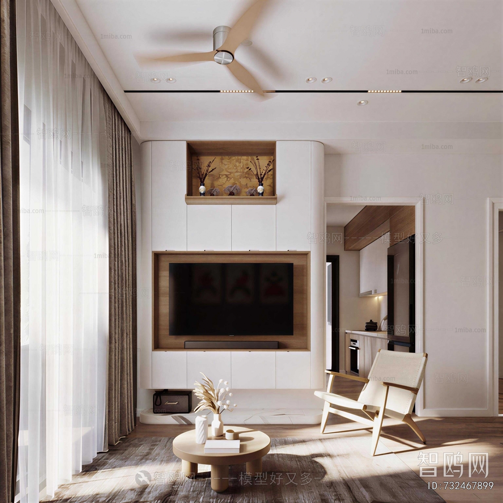 Japanese Style A Living Room