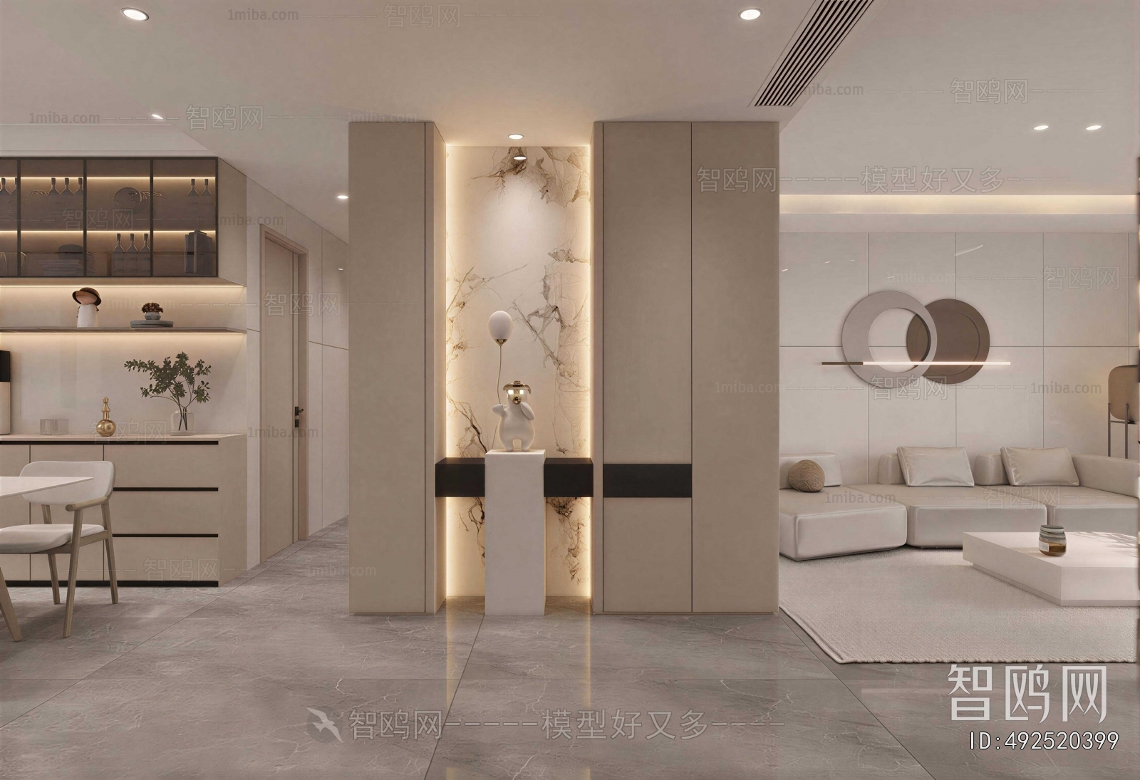 Modern Hallway