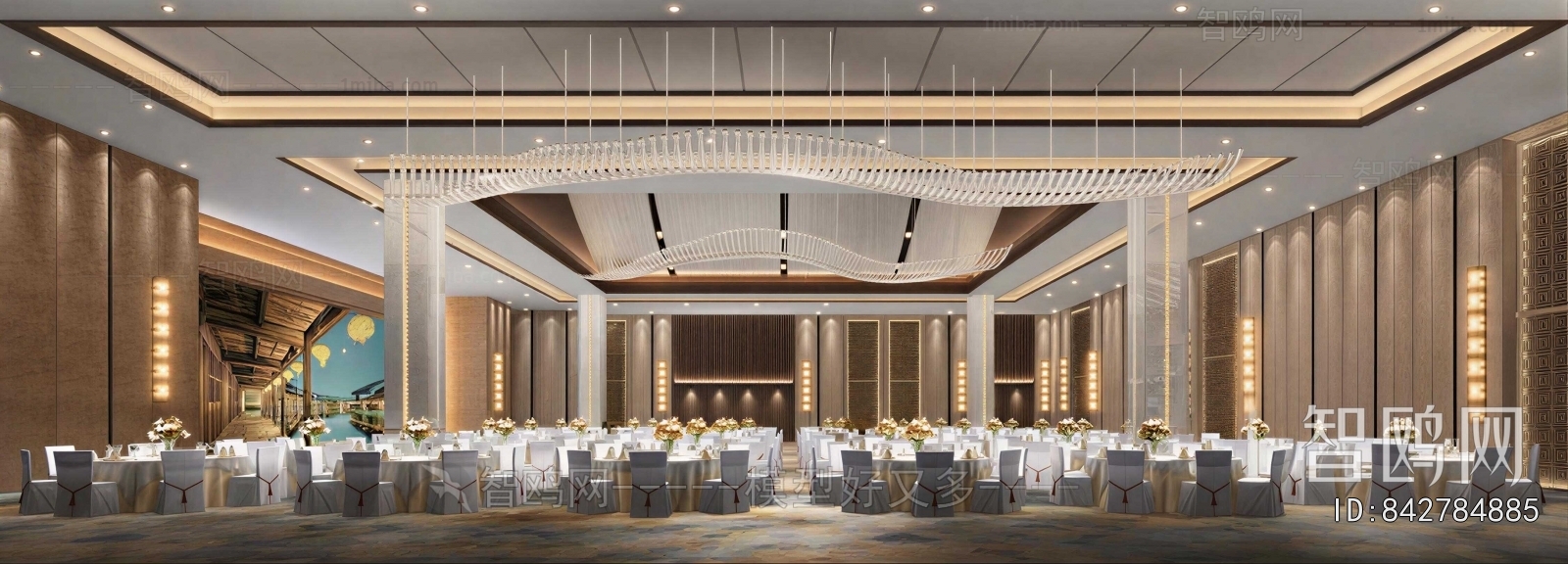 New Chinese Style Banquet Hall