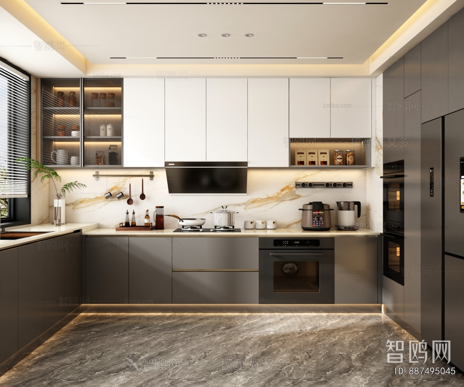 Modern The Kitchen
