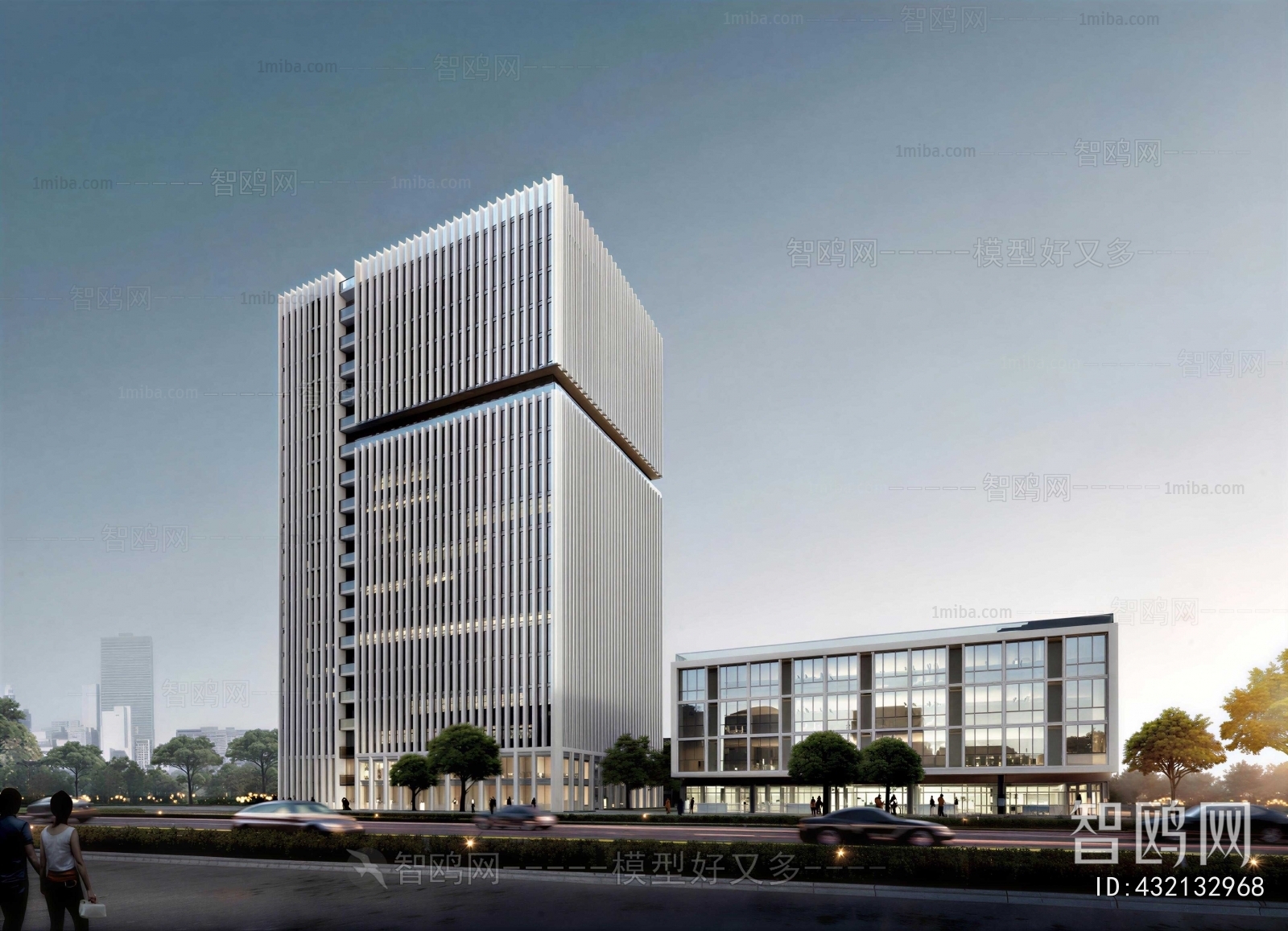 Modern Appearance Of Commercial Building