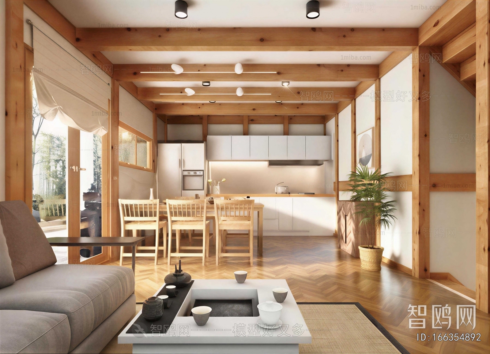 Japanese Style A Living Room