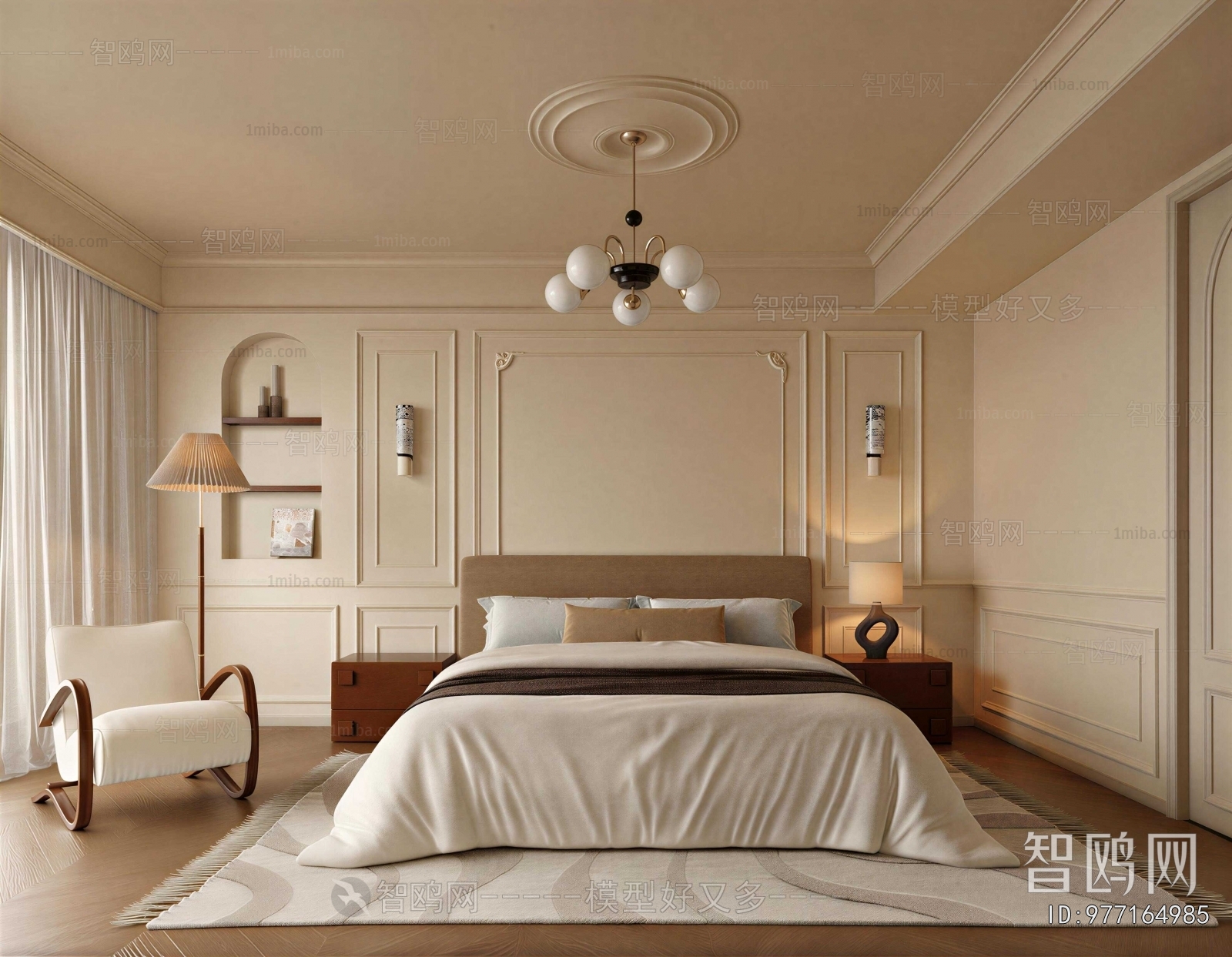 French Style Bedroom