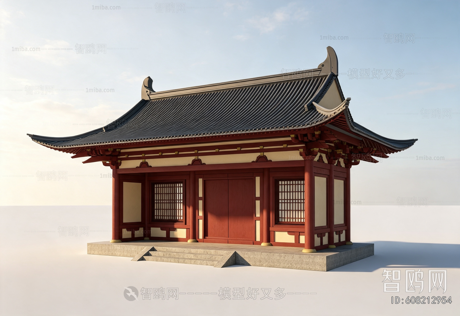 Chinese Style Ancient Architectural Buildings