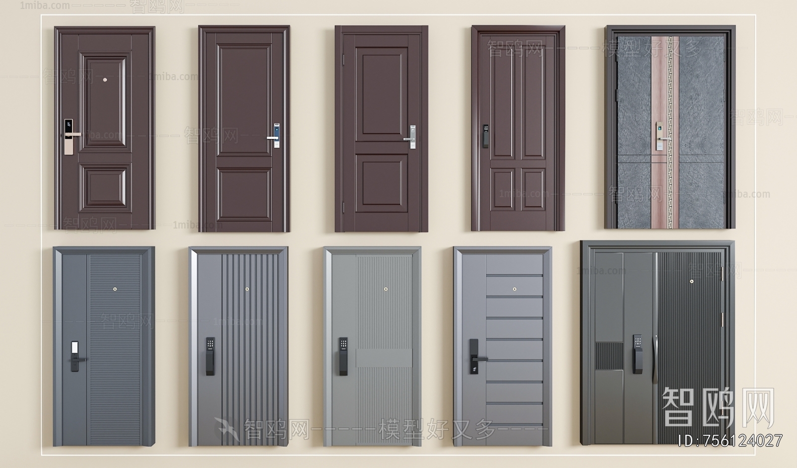Modern Entrance Door