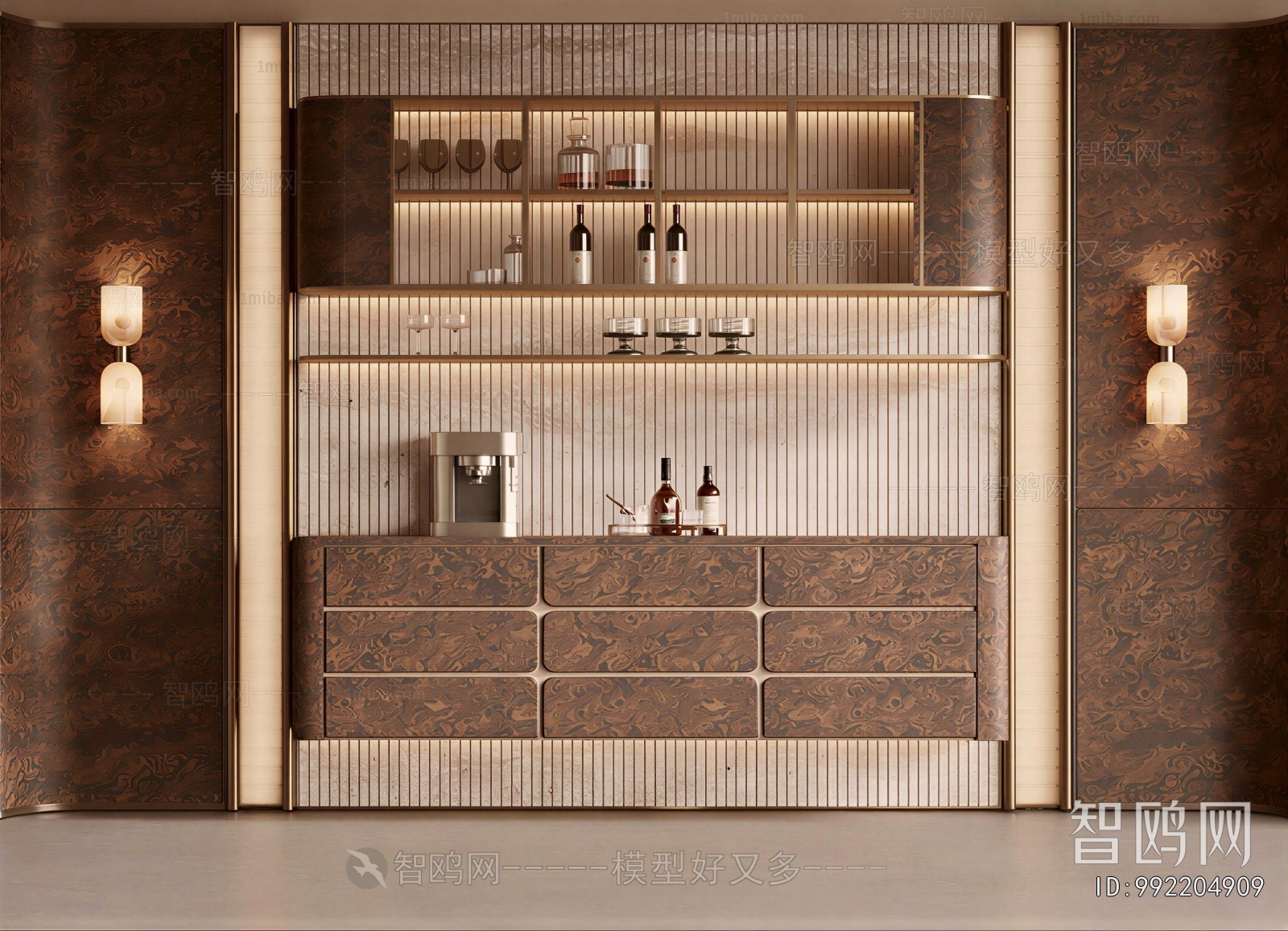 Modern Wine Cabinet