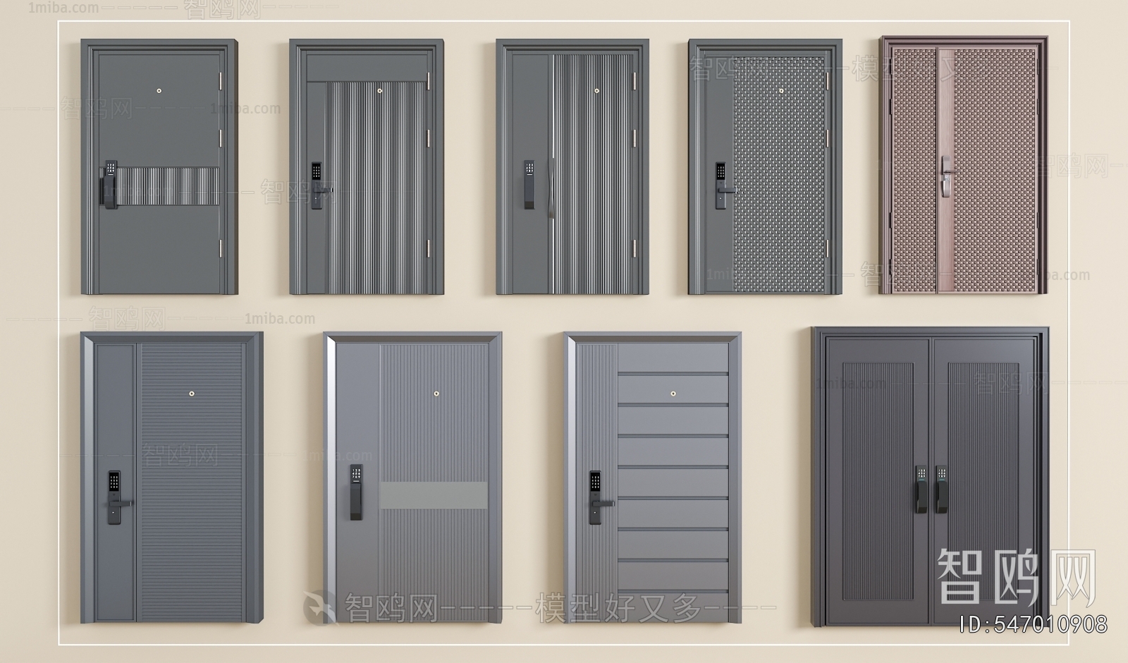Modern Entrance Door