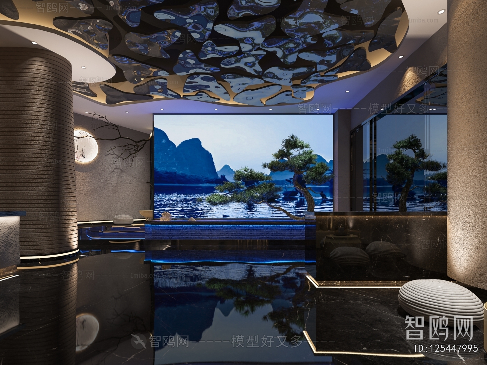 New Chinese Style SPA Foot Bath