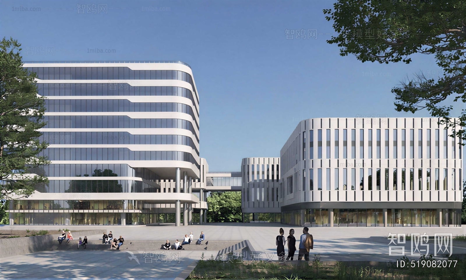 Modern Appearance Of Commercial Building