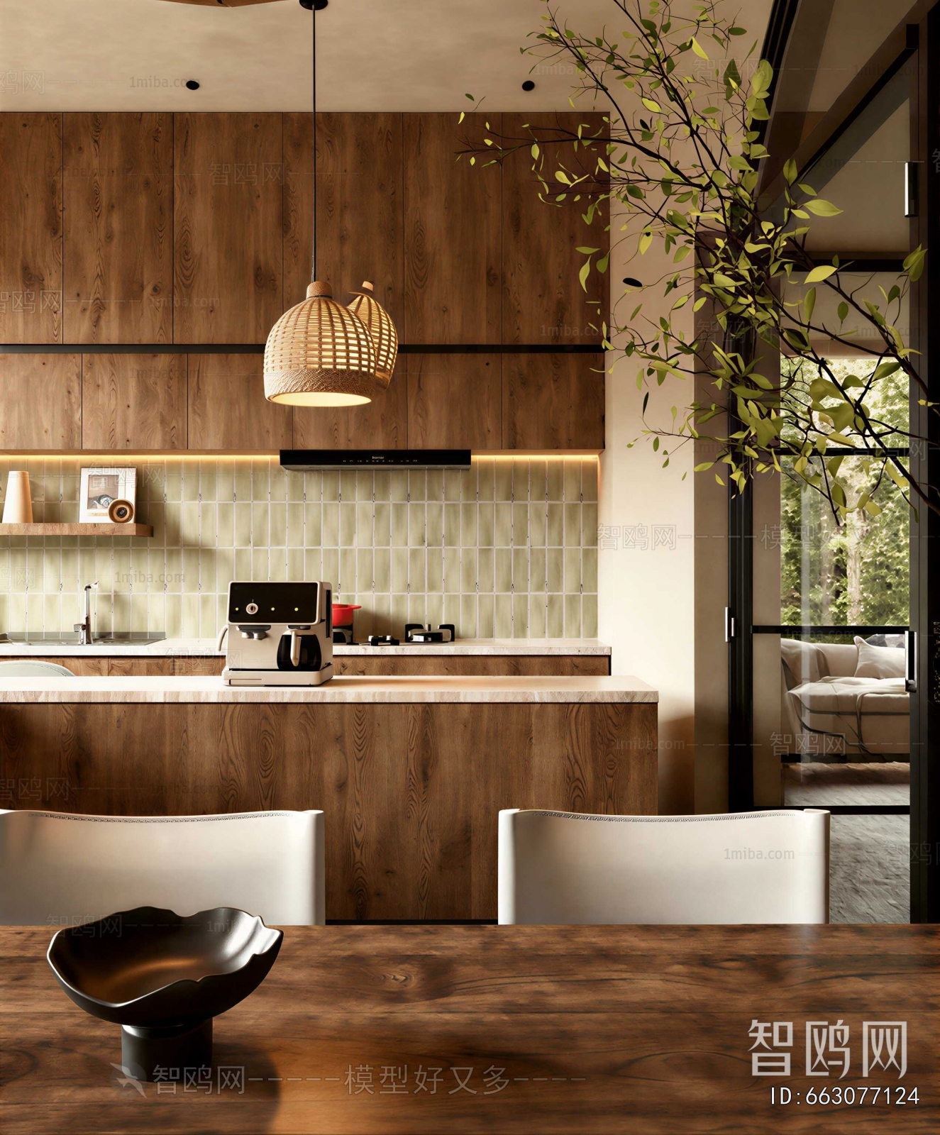 Modern The Kitchen