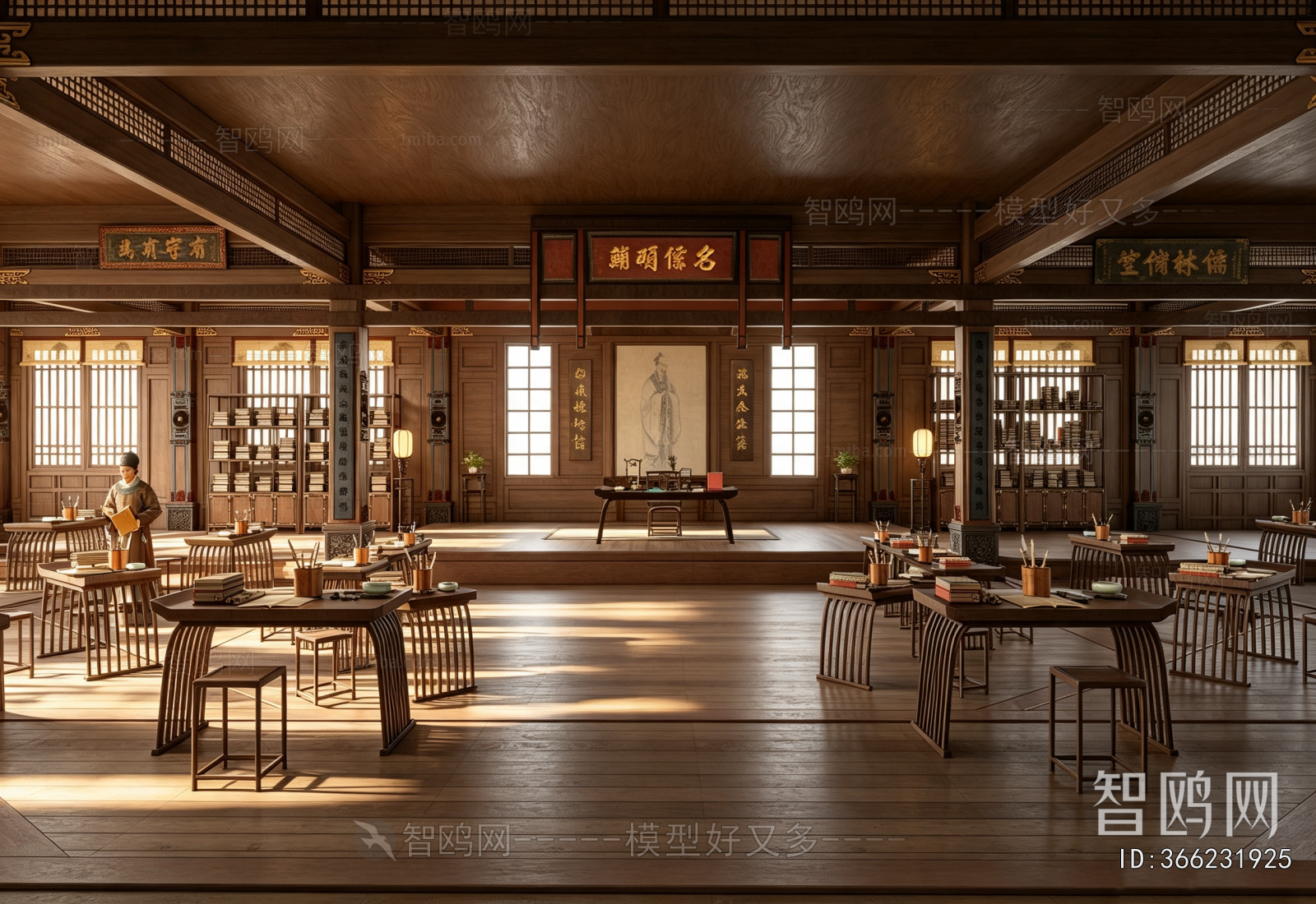 Chinese Style Ancient Architectural Buildings