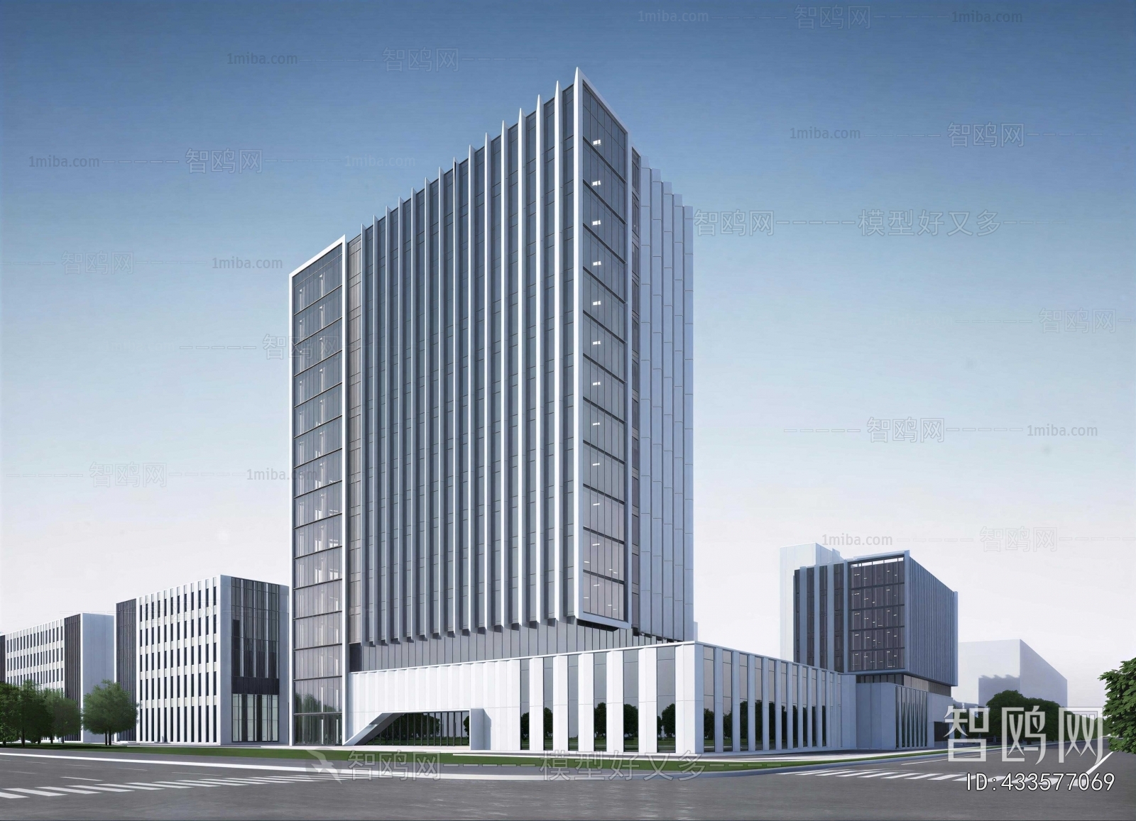 Modern Appearance Of Commercial Building