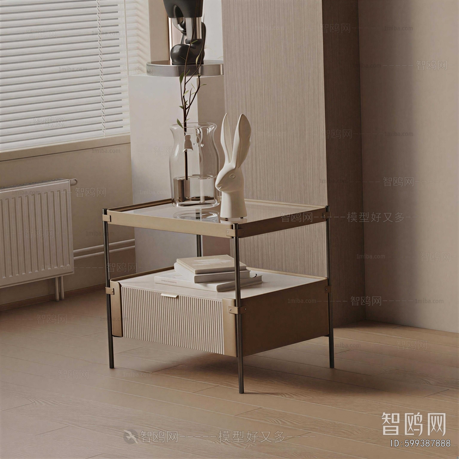 Modern Bedside Cupboard
