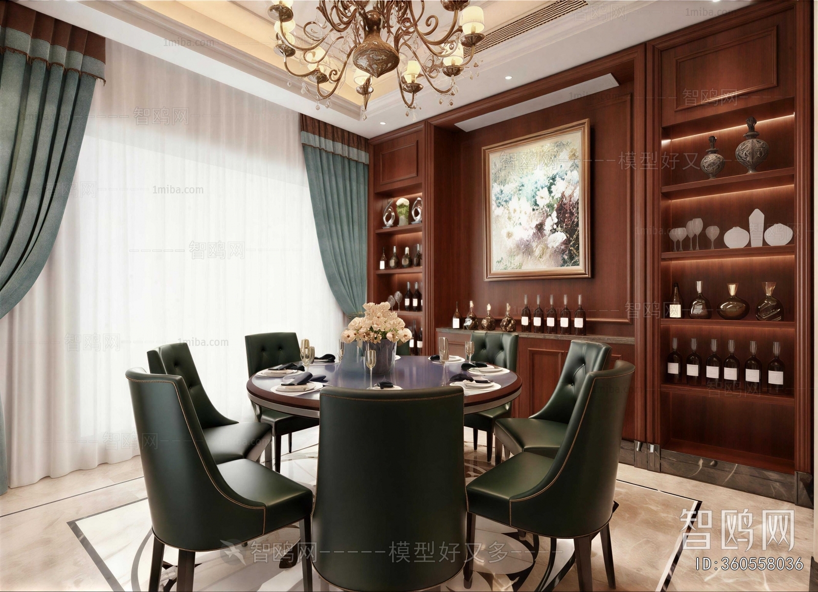 New Classical Style Dining Room