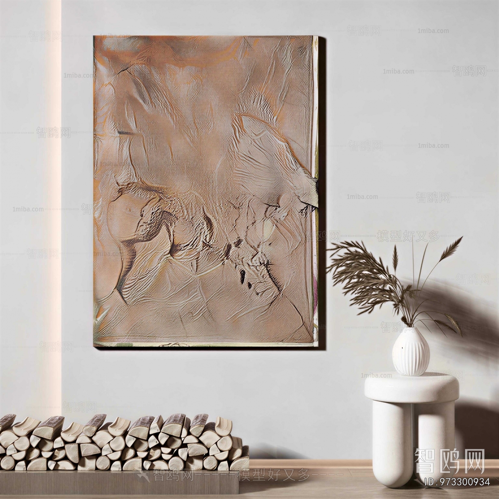 Wabi-sabi Style Painting