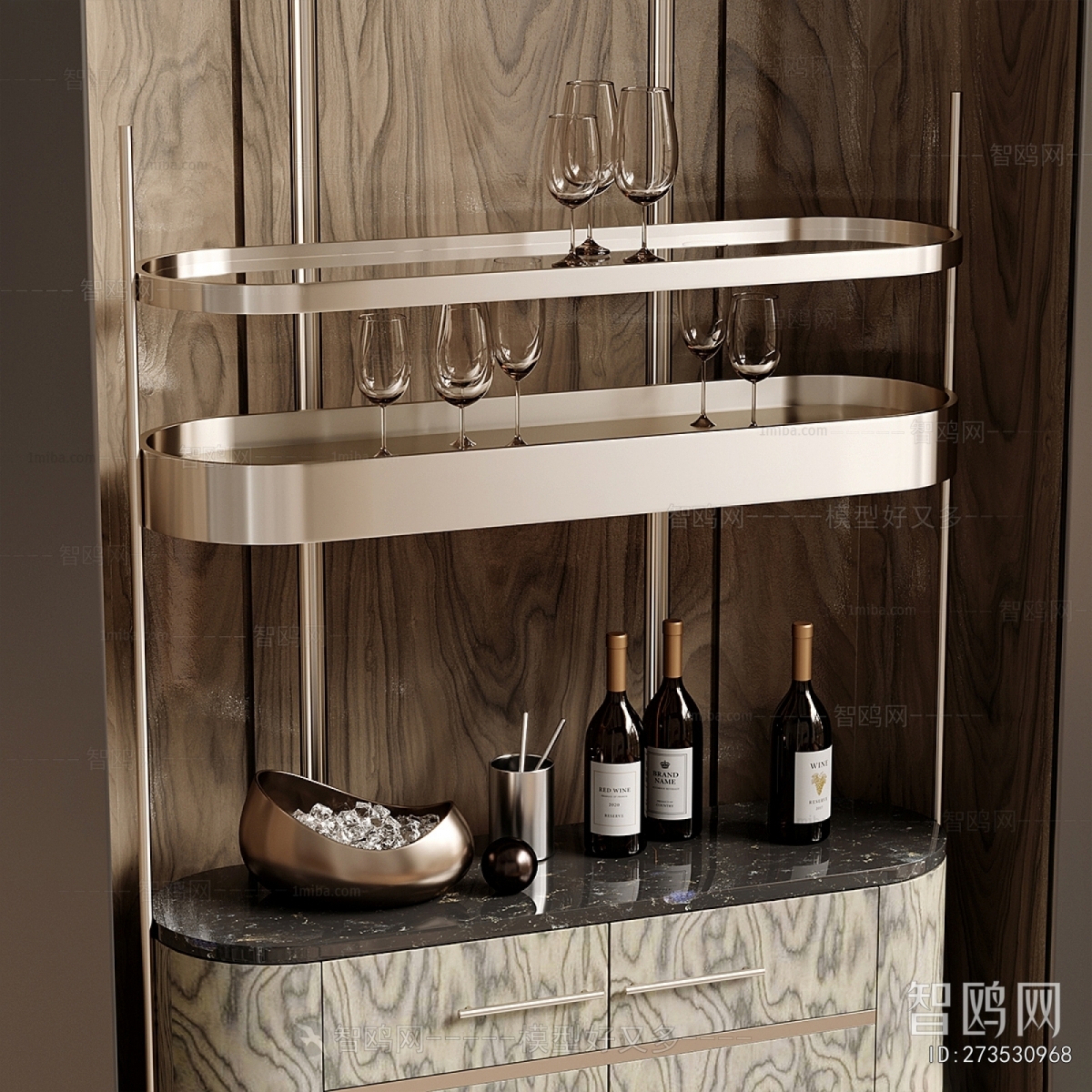 Modern Wine Rack