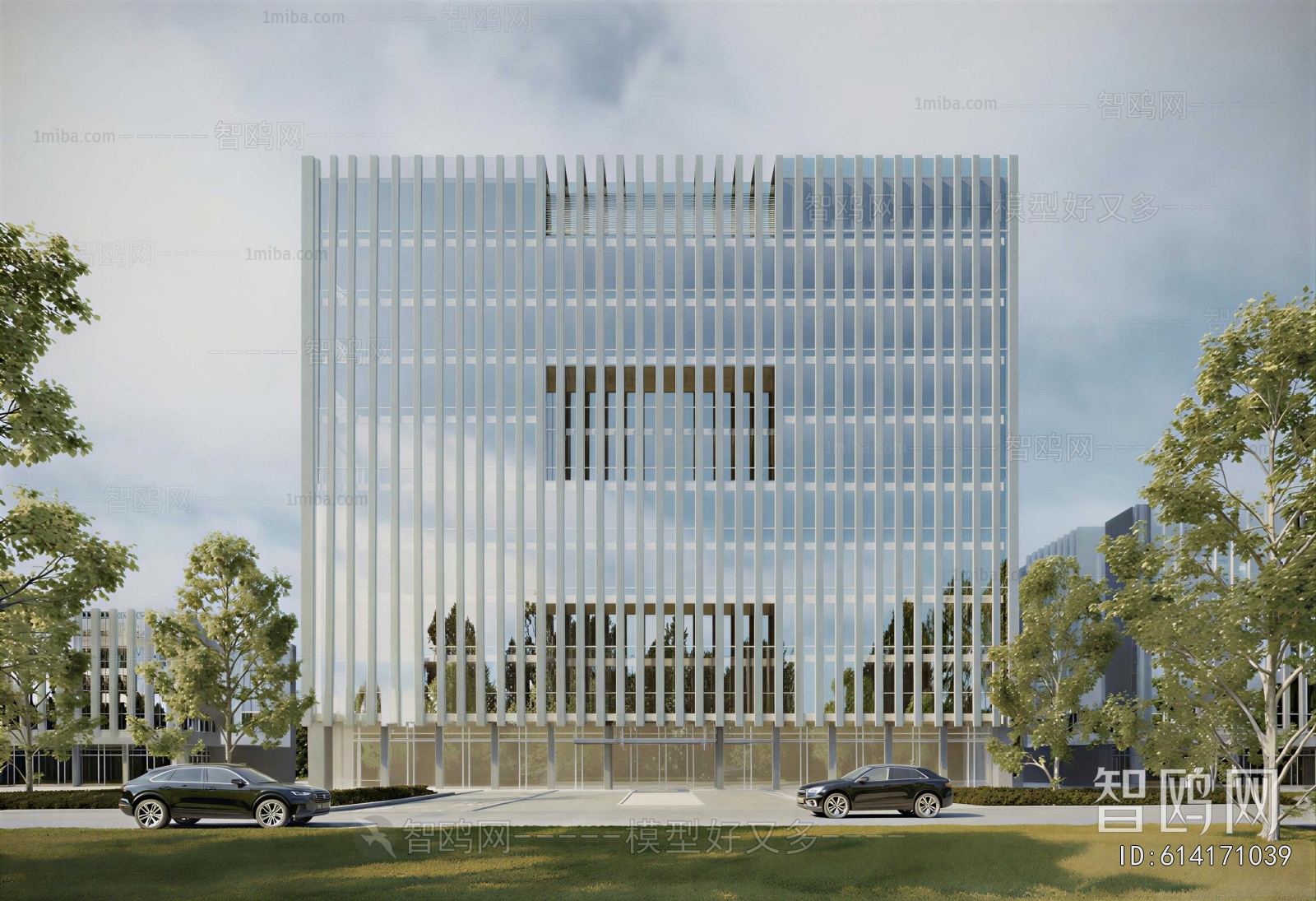 Modern Appearance Of Commercial Building
